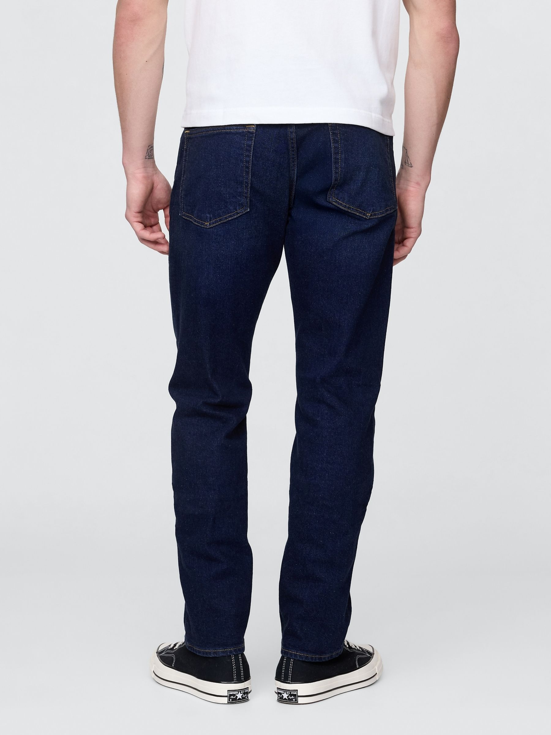 Dark Indigo Blue Slim Jeans - Image 2 of 6