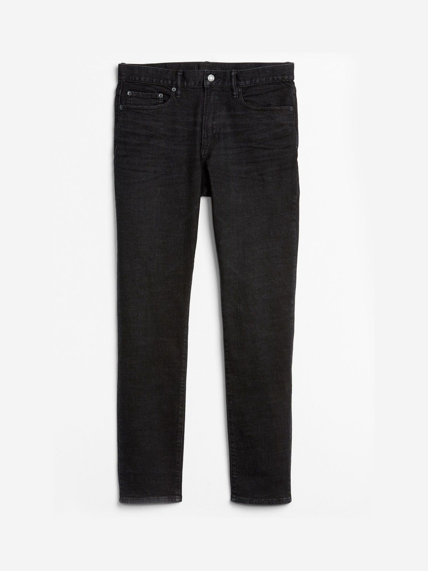 Black Slim Taper Jeans - Image 7 of 7