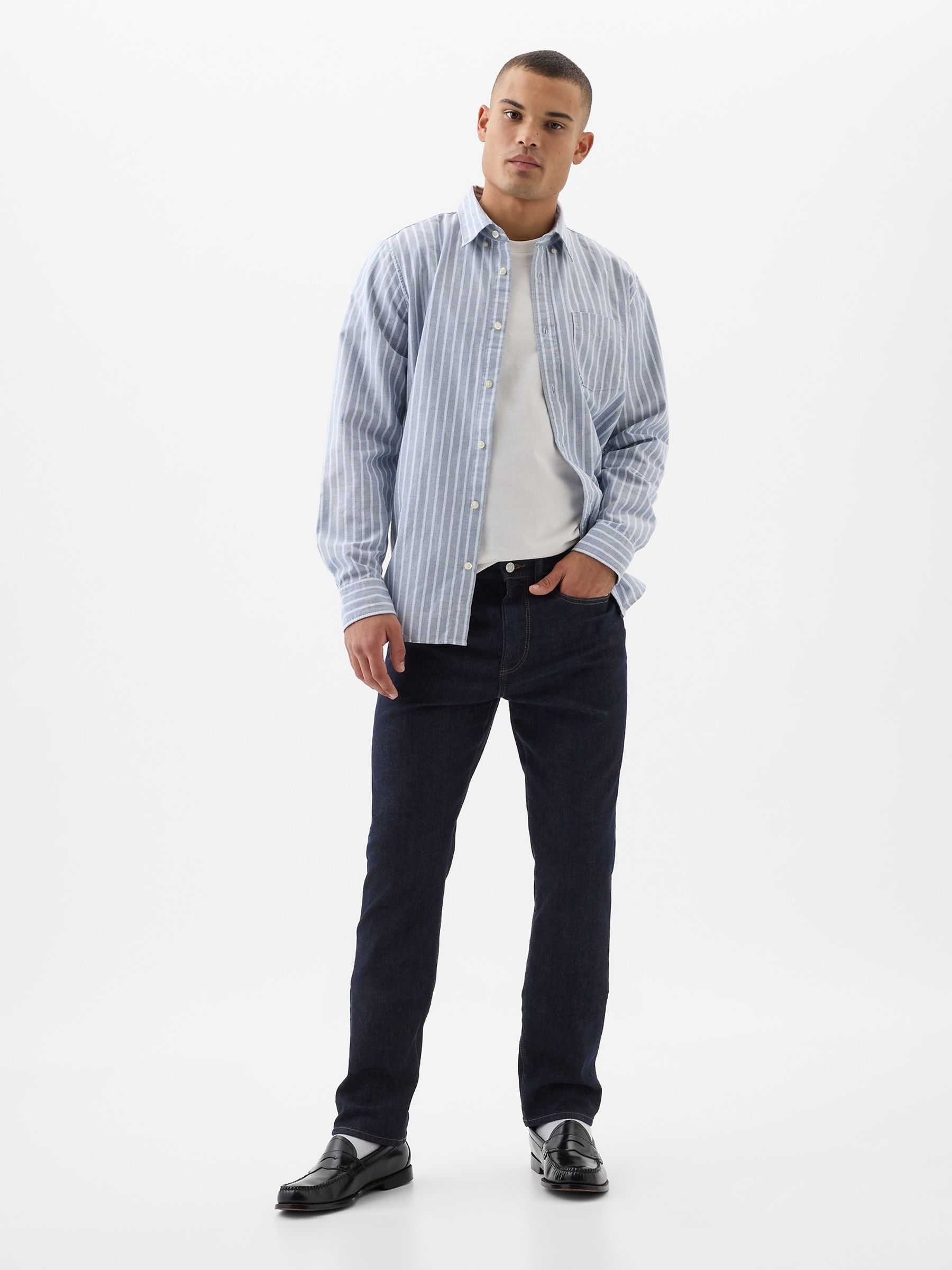 Blue Slim Fit Comfort Stretch Jeans - Image 4 of 6