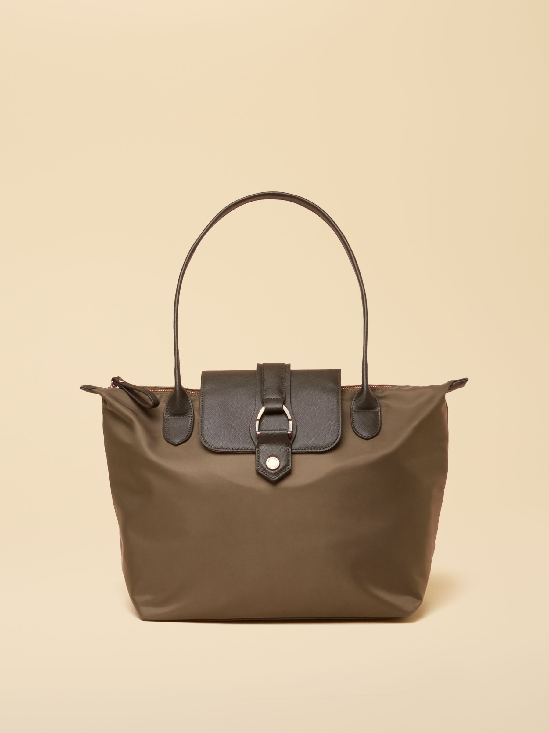 Edie Mocha Tote Shoulder Bag - Image 1 of 8