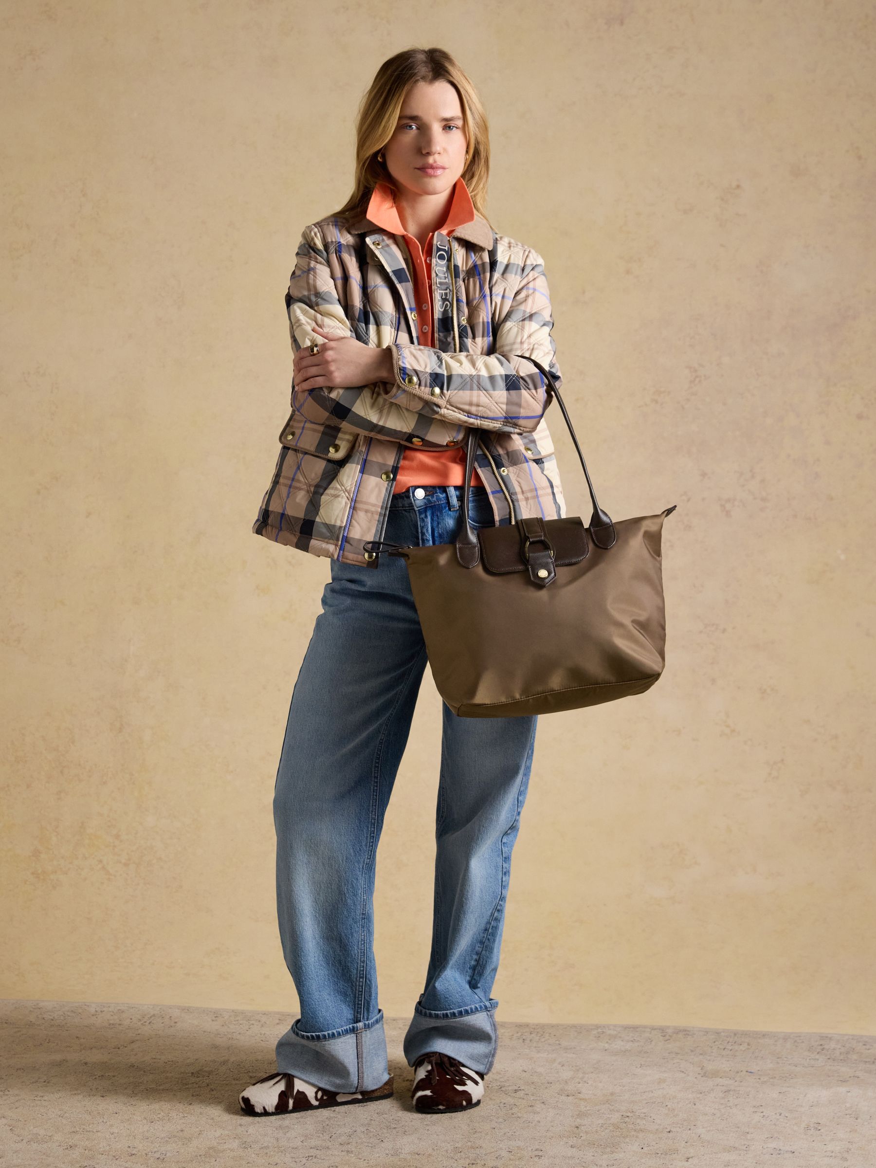 Edie Mocha Tote Shoulder Bag - Image 3 of 8