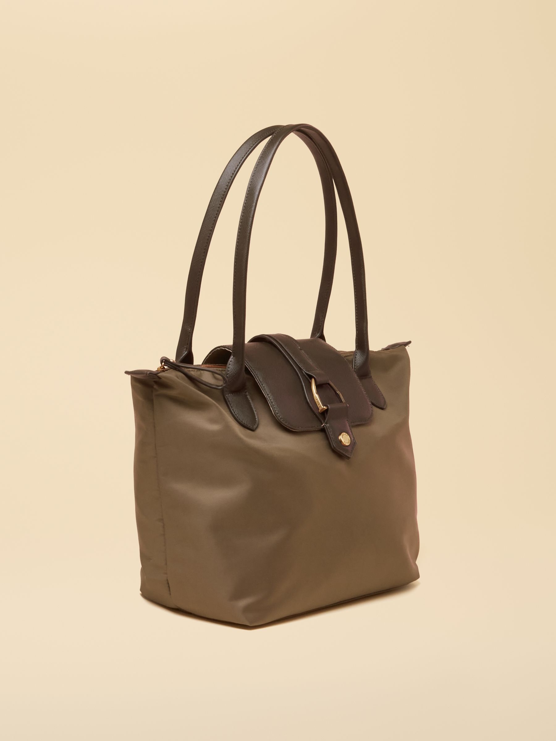 Edie Mocha Tote Shoulder Bag - Image 5 of 8
