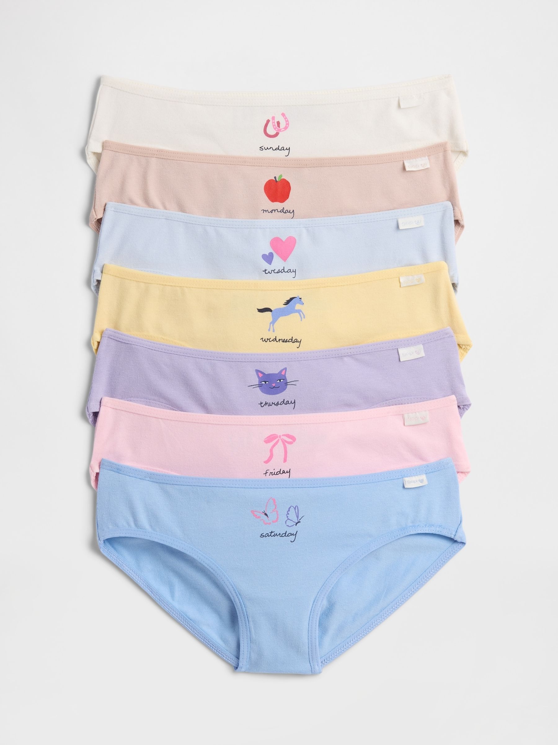 Multi Bikini Briefs 7-Pack - Image 1 of 10
