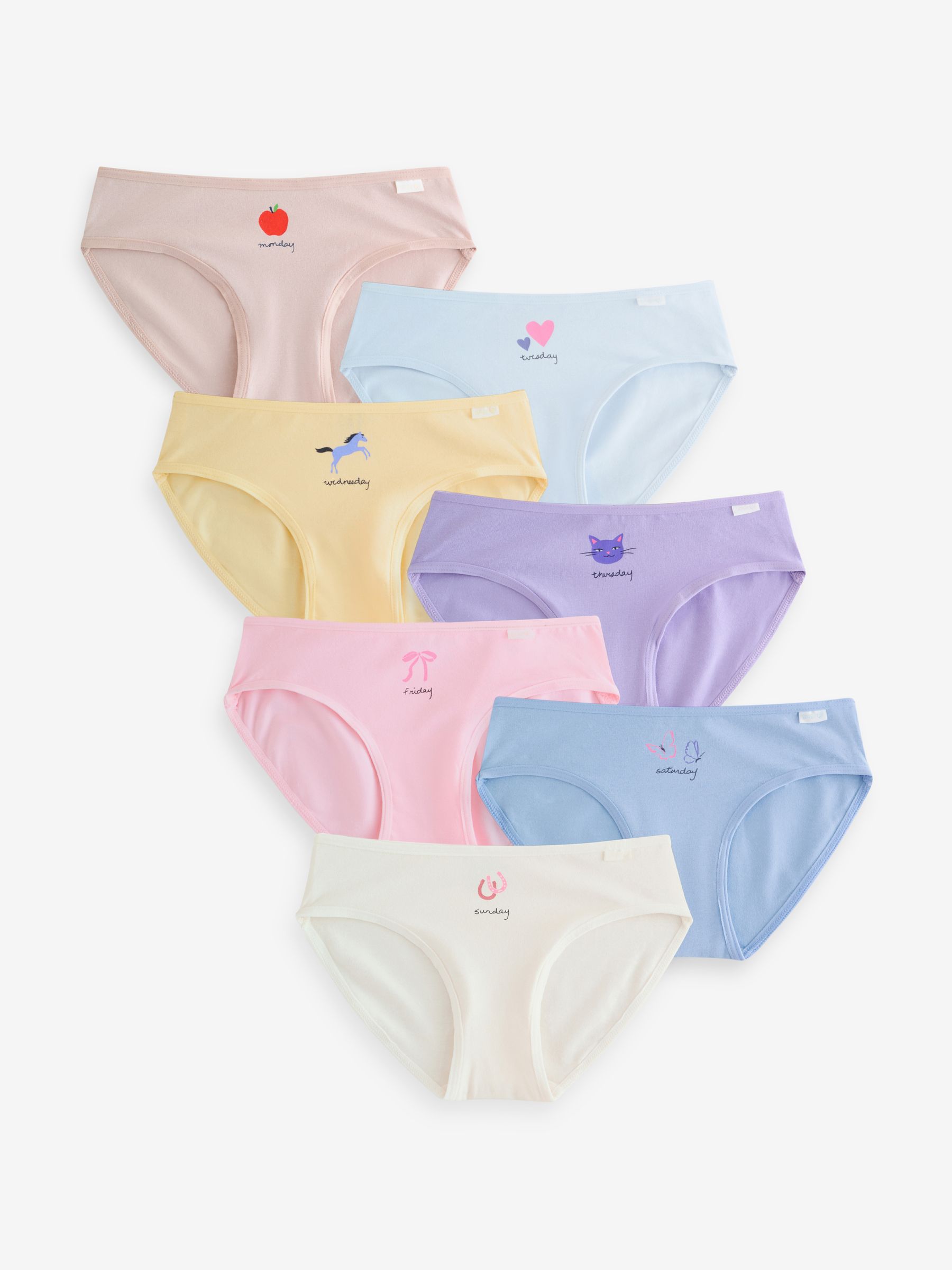 Multi Bikini Briefs 7-Pack - Image 2 of 10