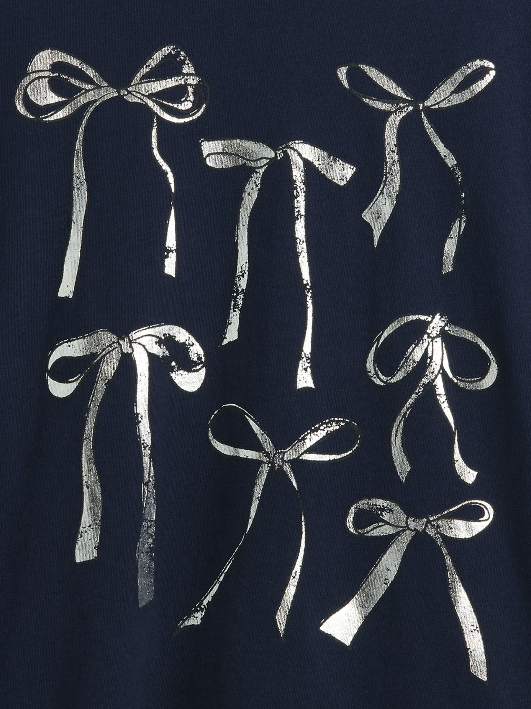 Navy Blue Relaxed Graphic T-Shirt (4-13yrs) - Image 4 of 4