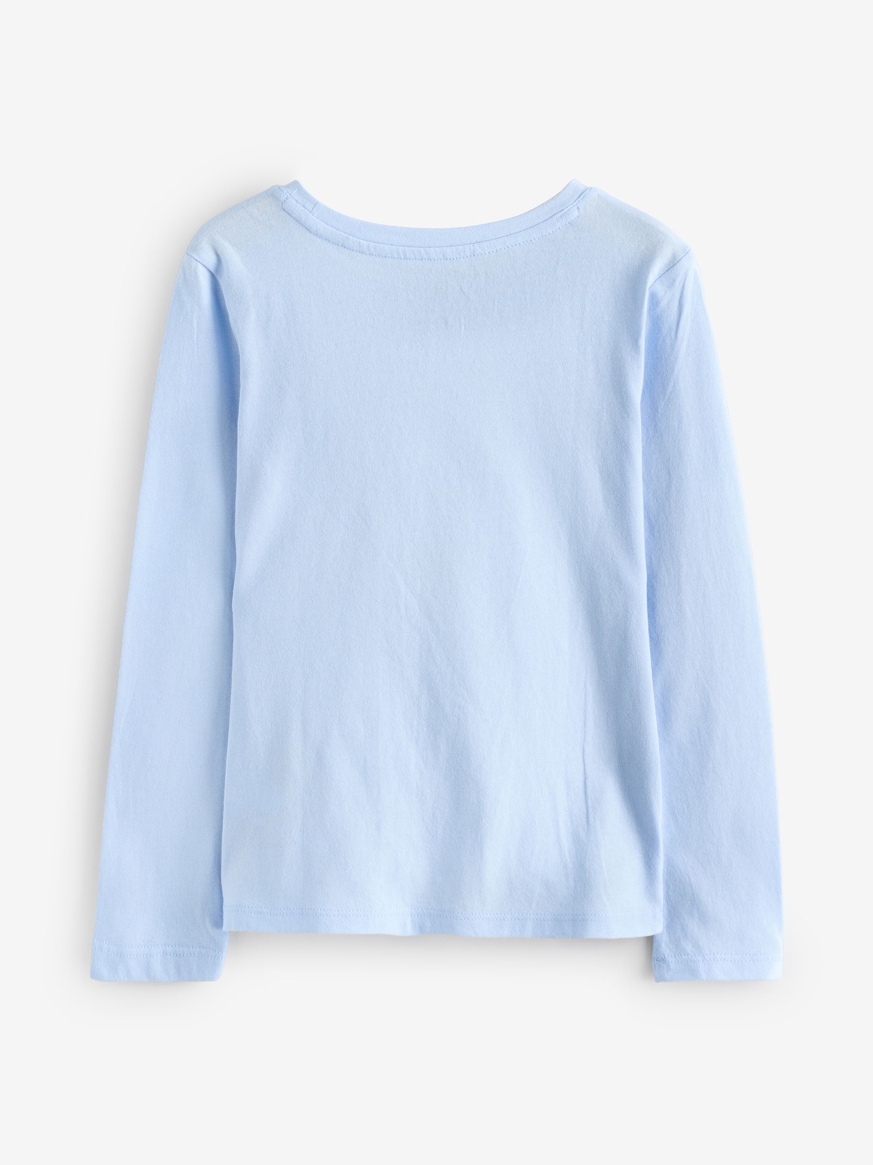 Blue Long Sleeve Graphic T-Shirt - Image 2 of 4