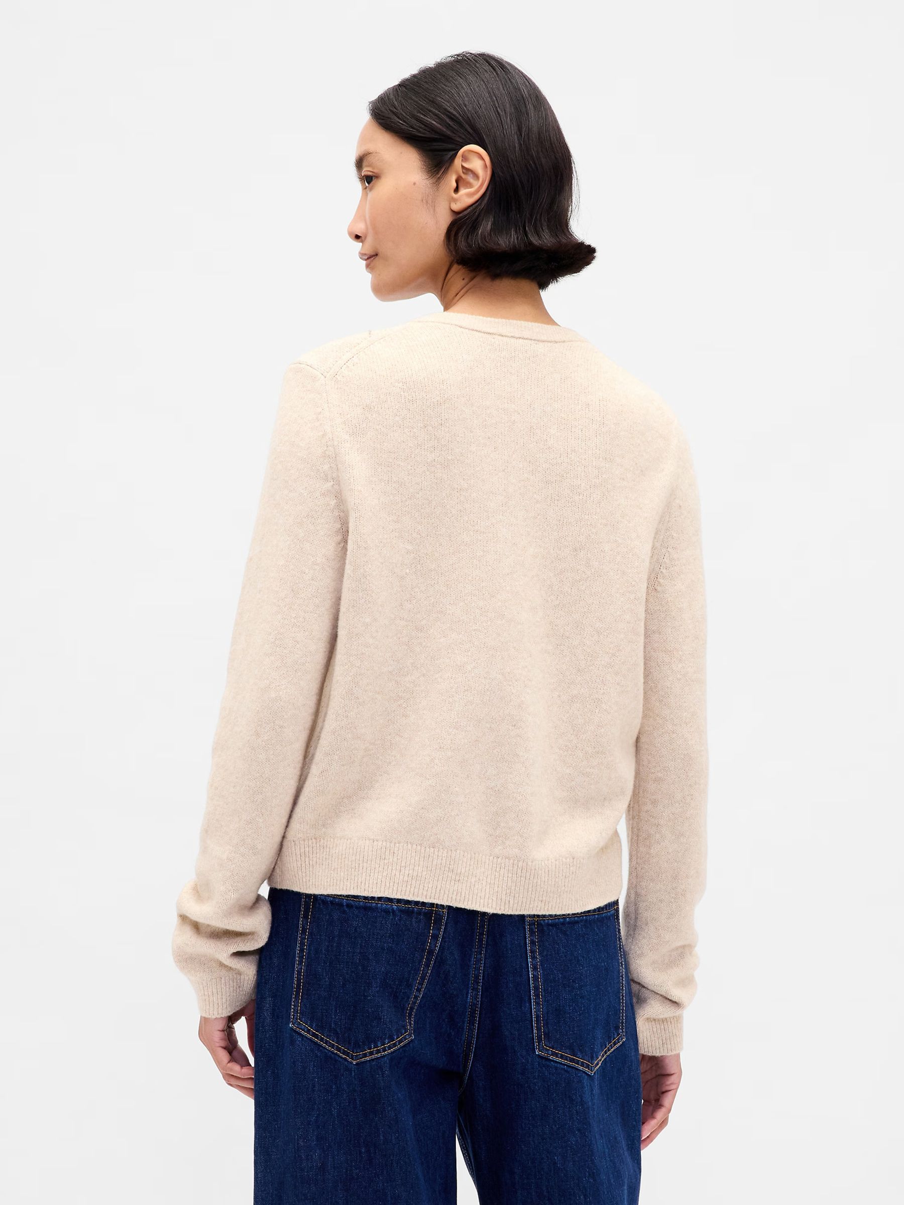Beige Cashsoft Cropp Jumpers - Image 2 of 3