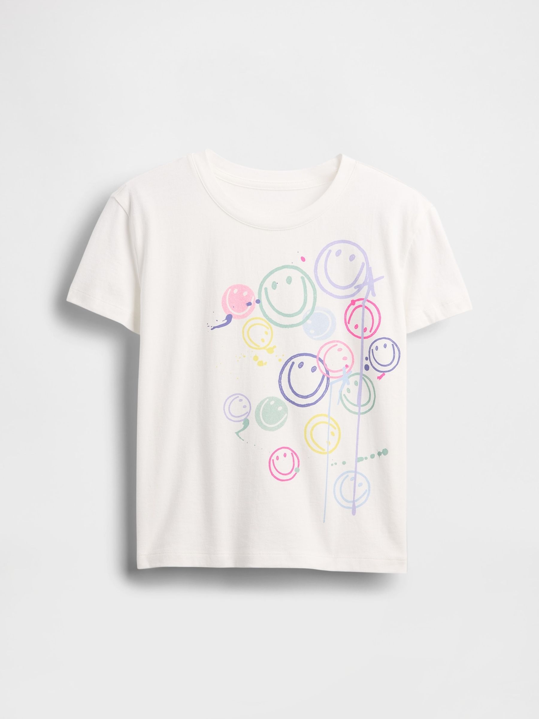 White Graphic Crew Neck Short Sleeve T-Shirt (4-13yrs) - Image 3 of 4