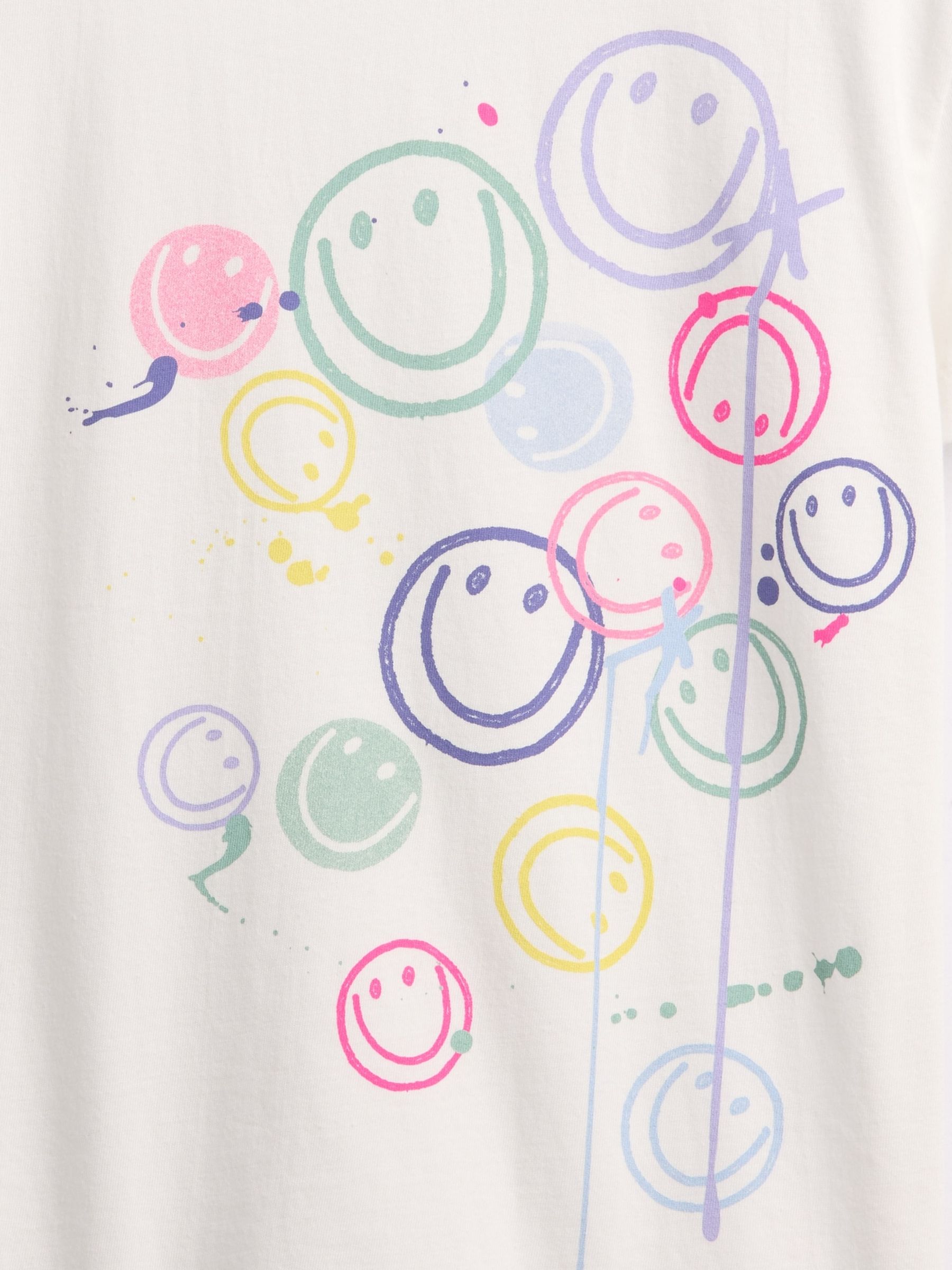 White Graphic Crew Neck Short Sleeve T-Shirt (4-13yrs) - Image 4 of 4