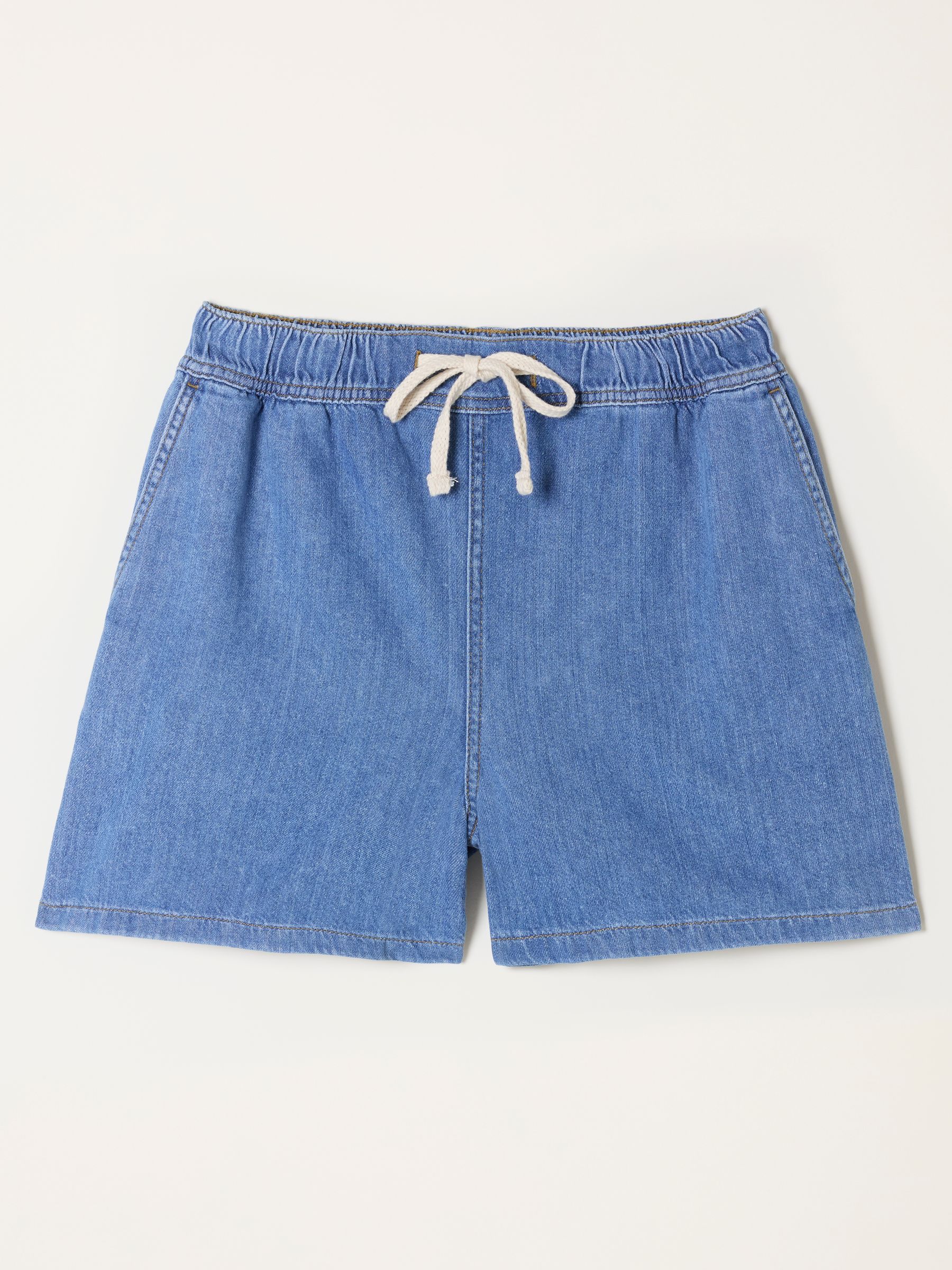 Cosby Light Wash Denim Shorts | FatFace