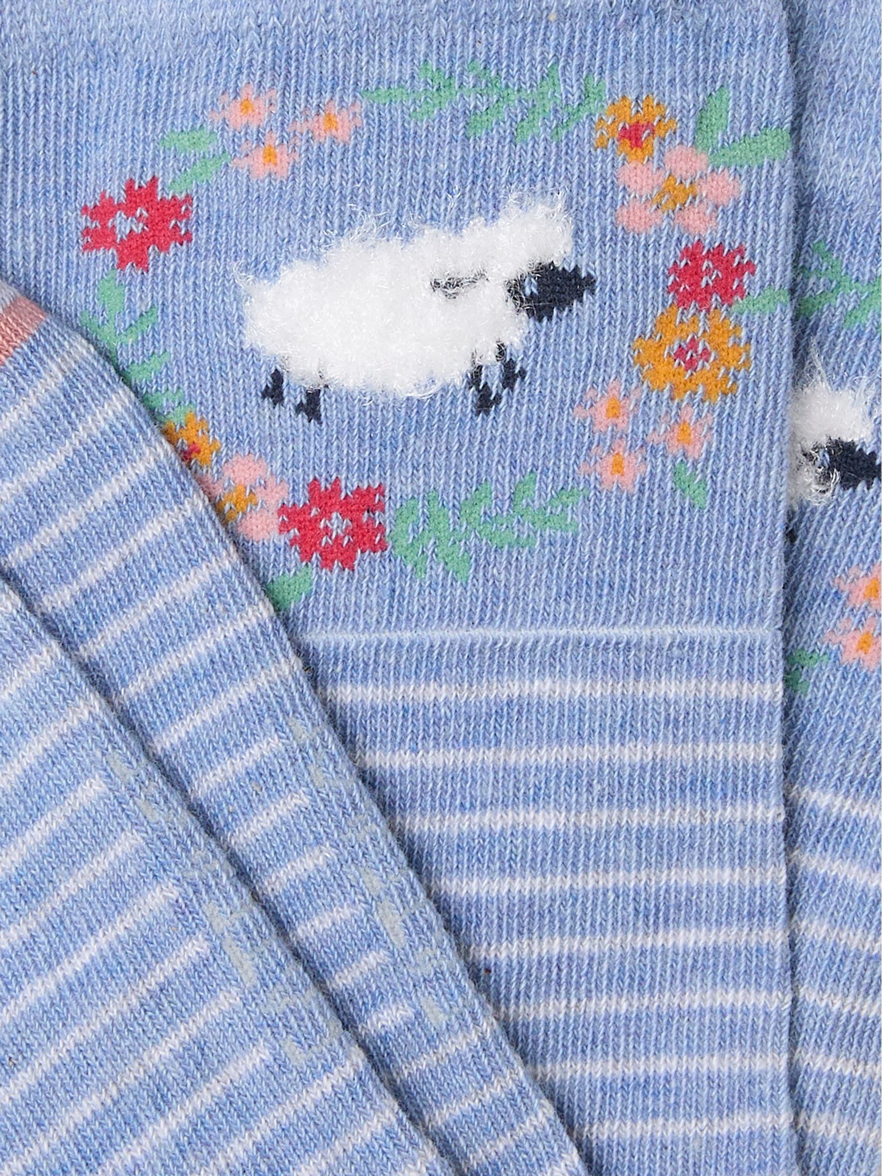 Blue Sheep Socks - Image 2 of 2