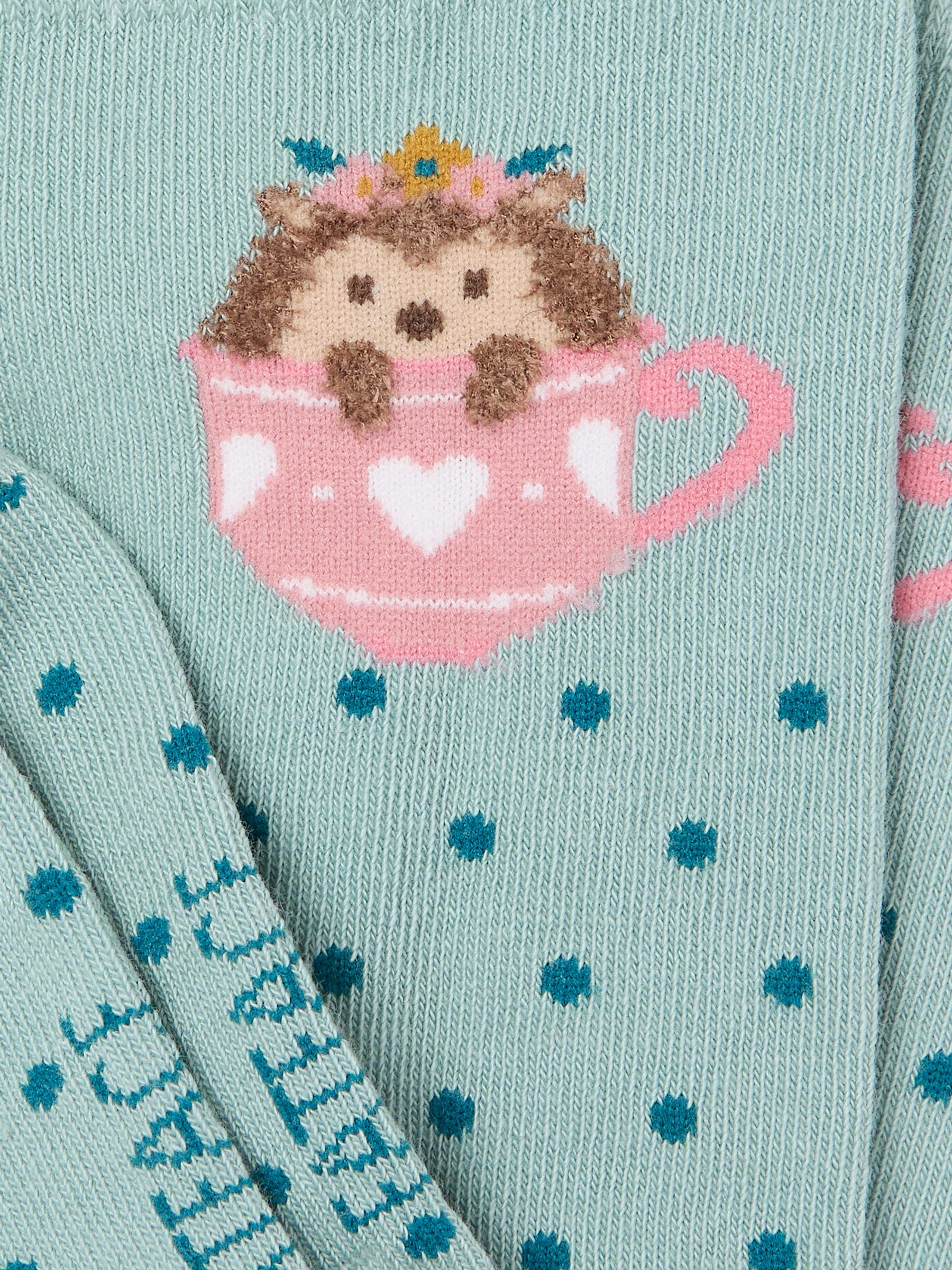 Green Haze Hedgehog Socks - Image 2 of 2