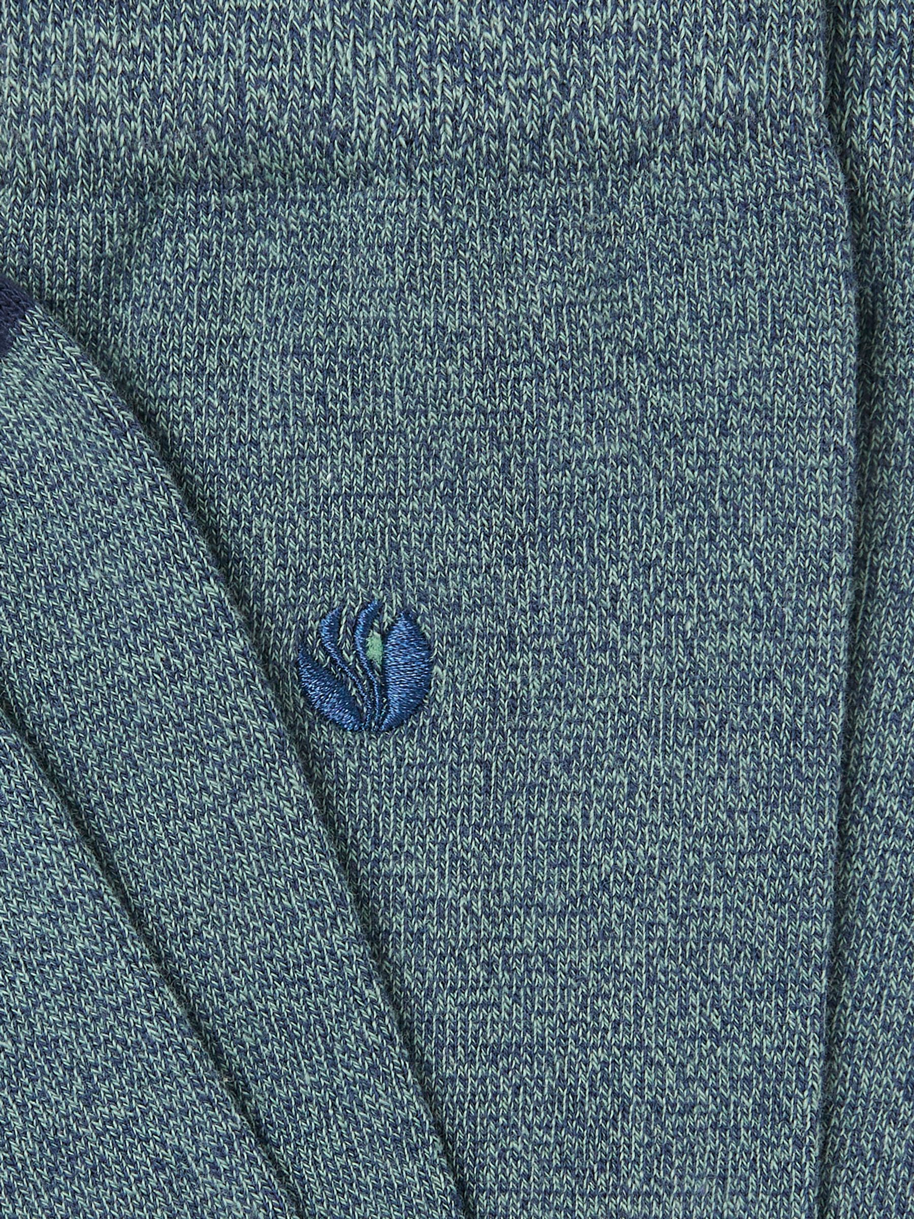 Blue Plain Socks - Image 2 of 2