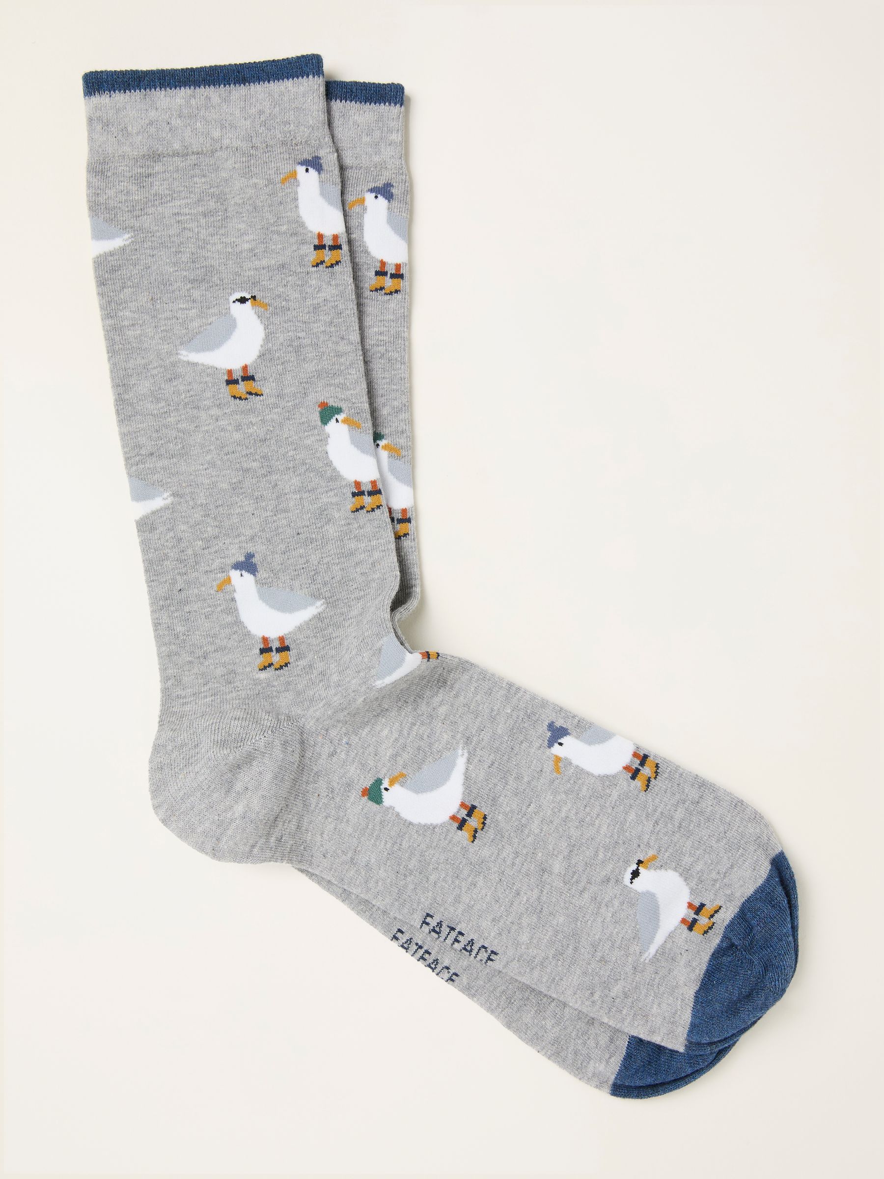 Grey Seagull Socks - Image 1 of 2