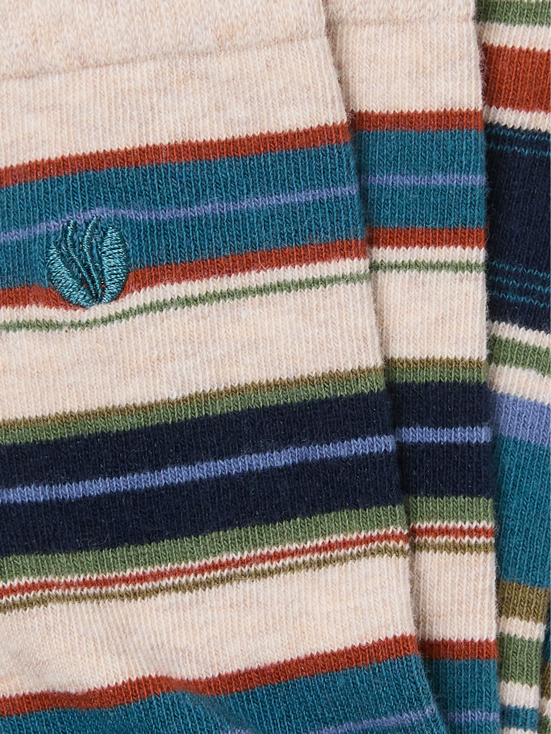 Multi Colour Stripe Socks - Image 2 of 2