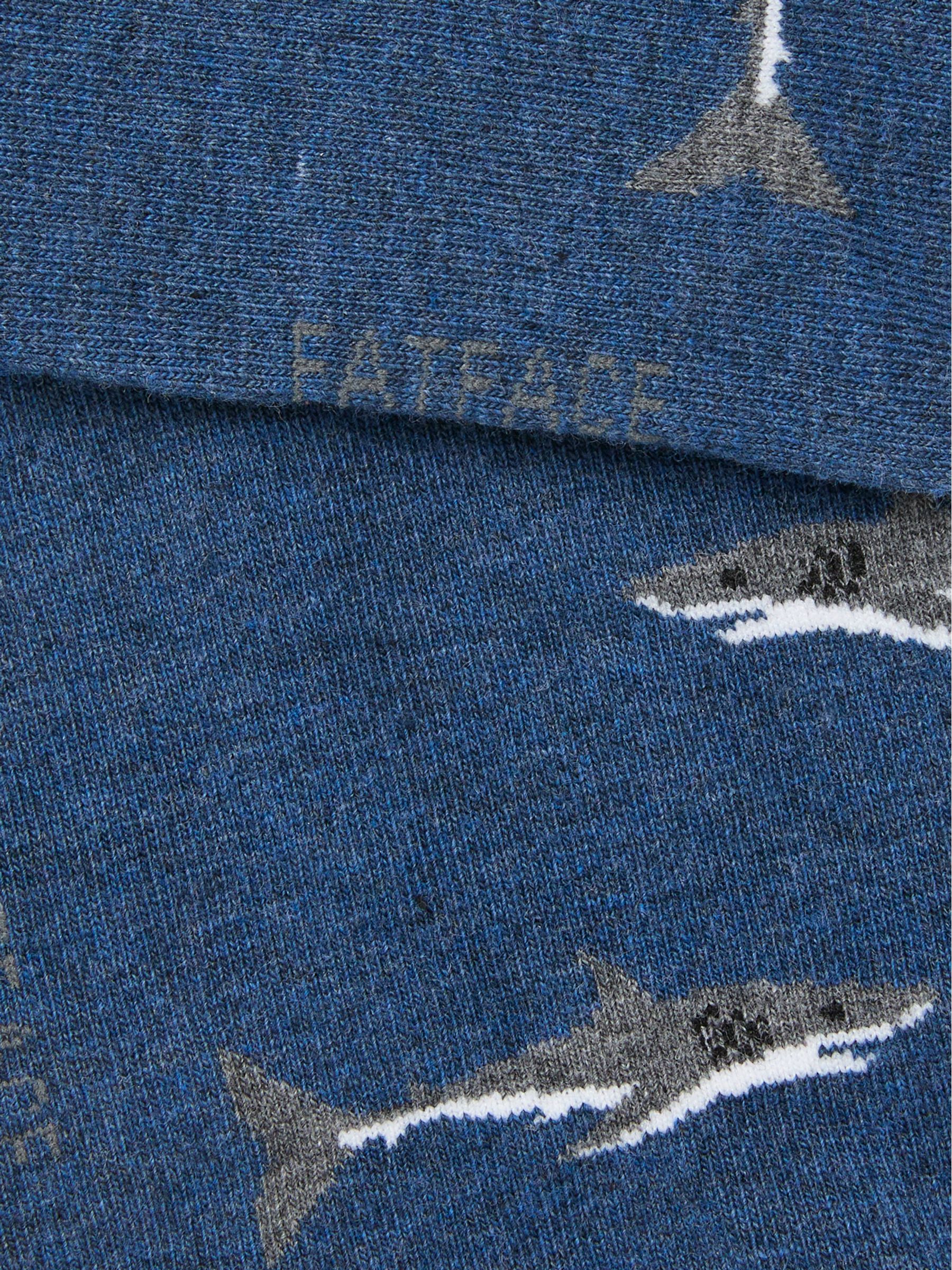 Grey Shark Socks - Image 2 of 2