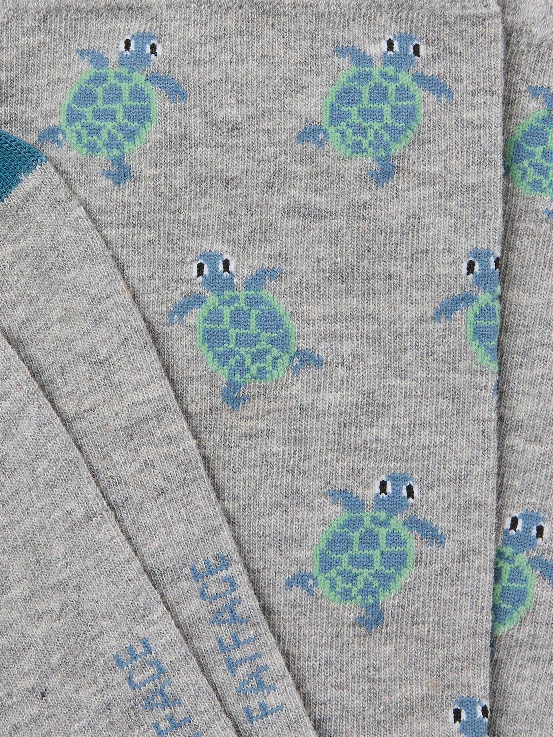 Multi Colour Turtle Socks - Image 2 of 2