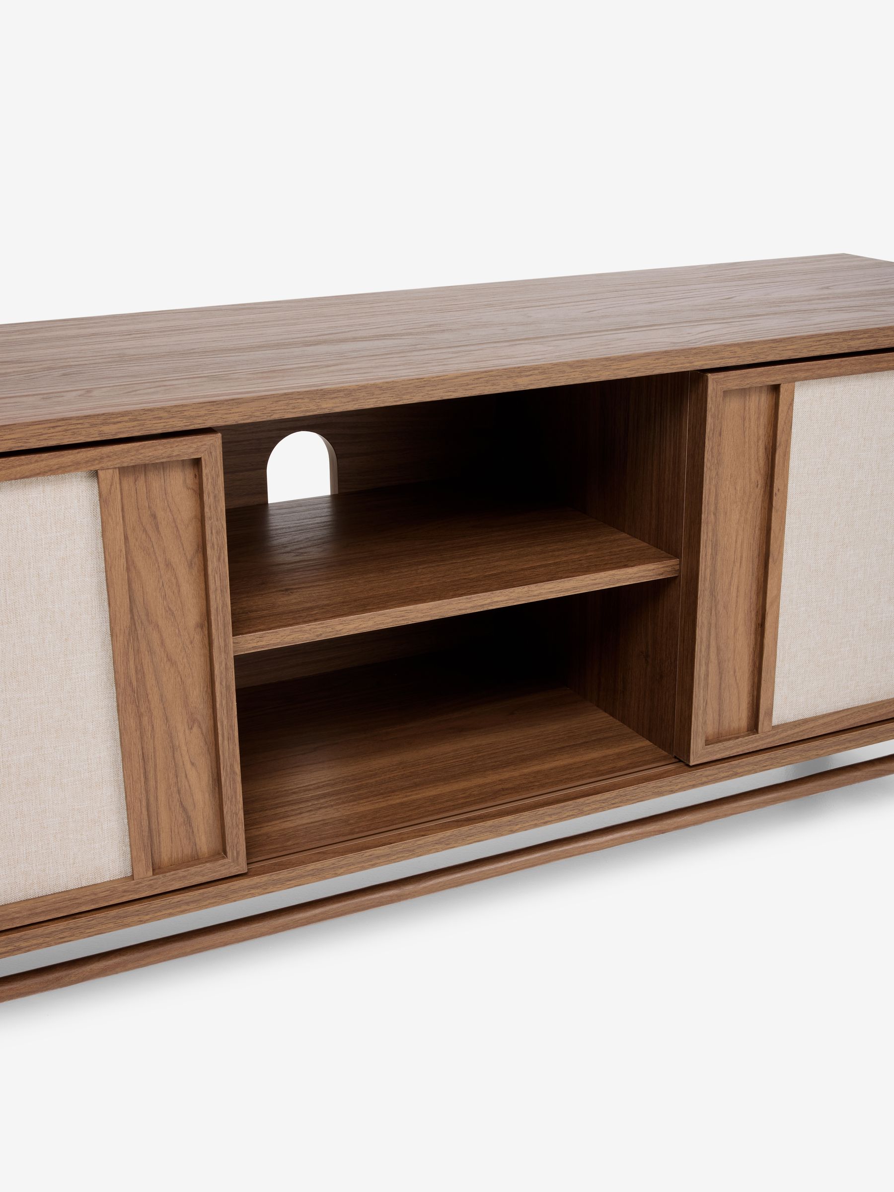 Almelo Up to 50 inch TV Unit in Dark Wood Effect - Image 8 of 8