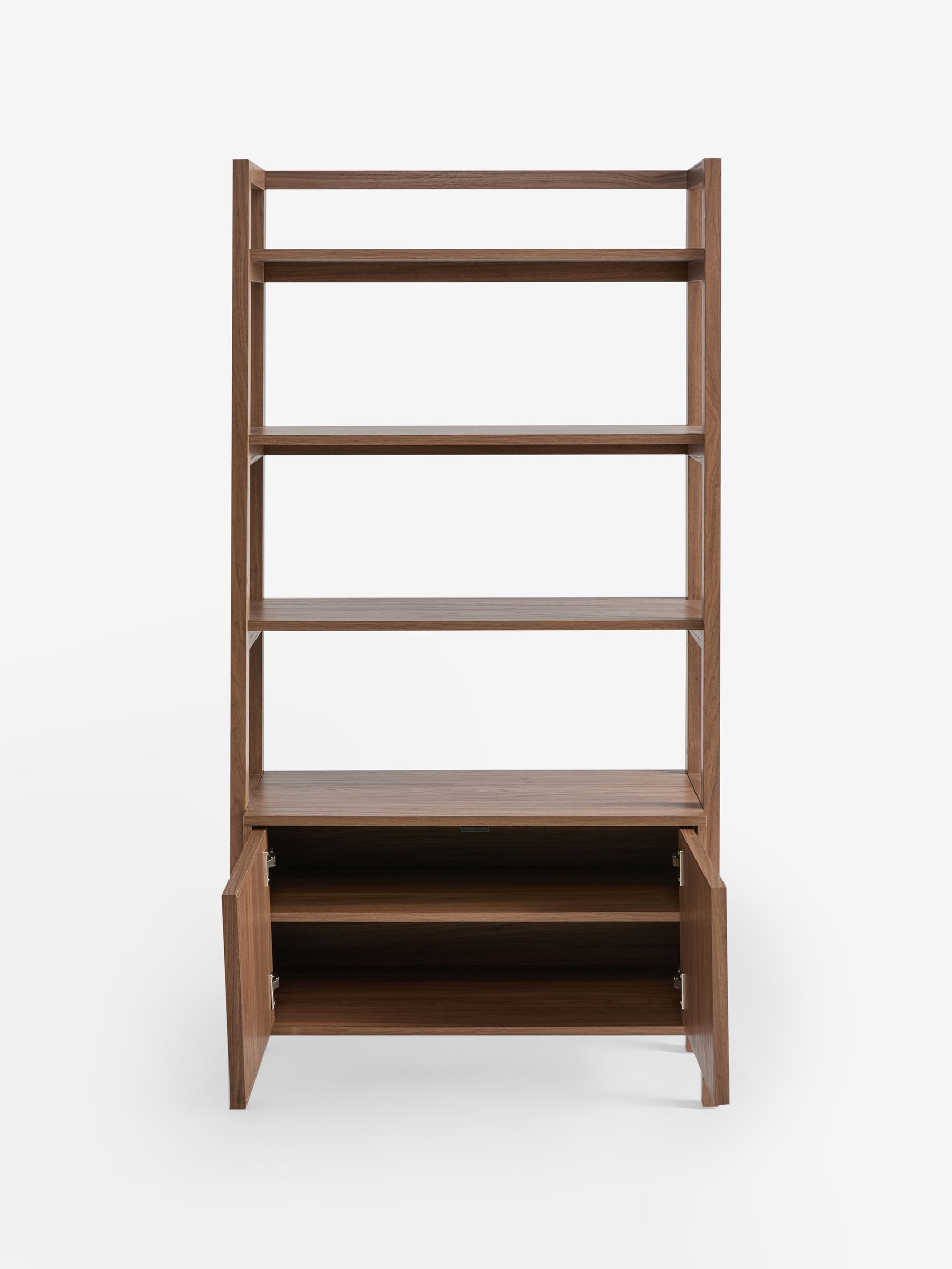 Almelo Shelving Unit in Dark Wood Effect - Image 6 of 6 Almelo Shelving Unit in Dark Wood Effect - Image 6 of 6