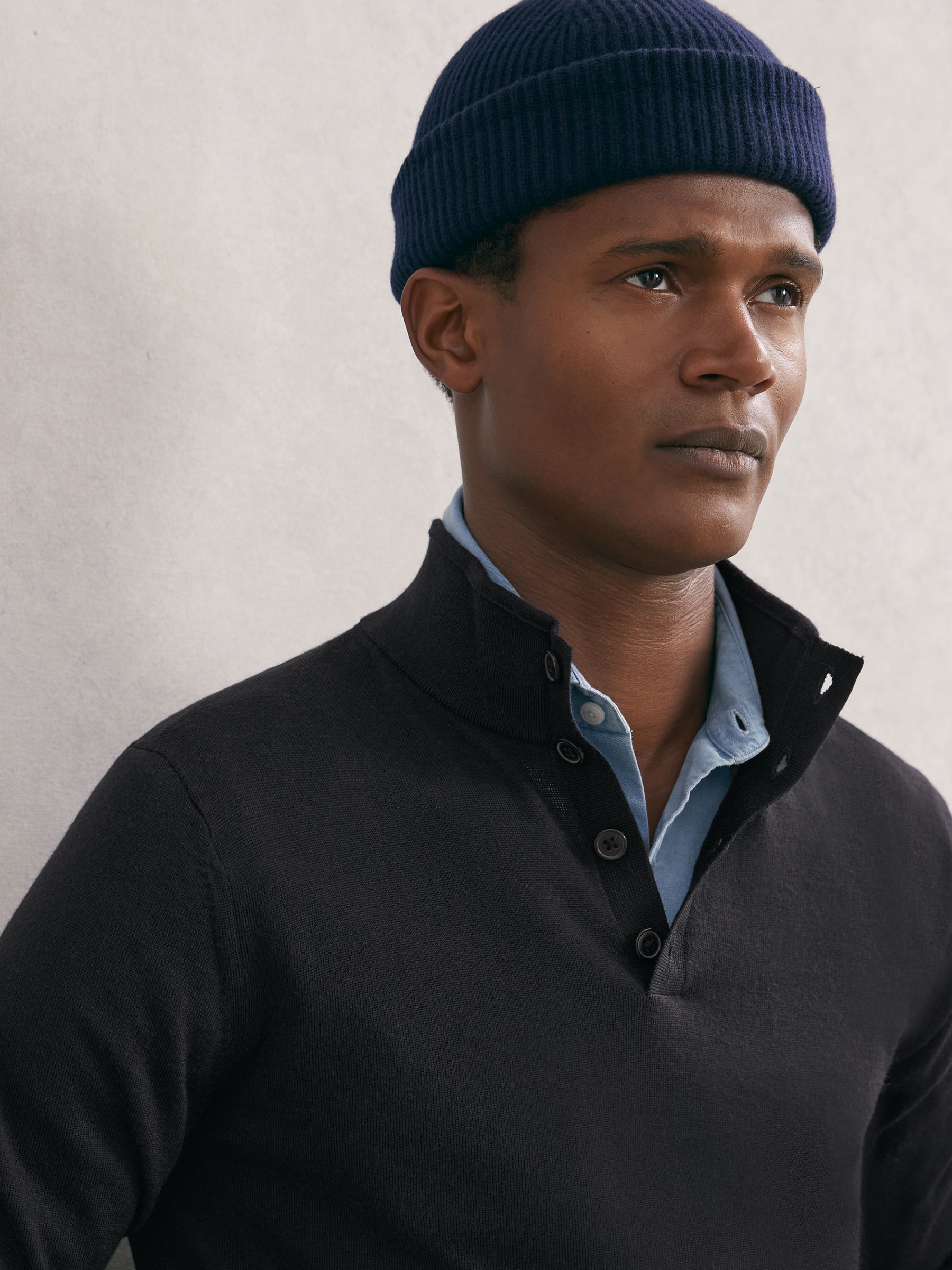 Button Neck