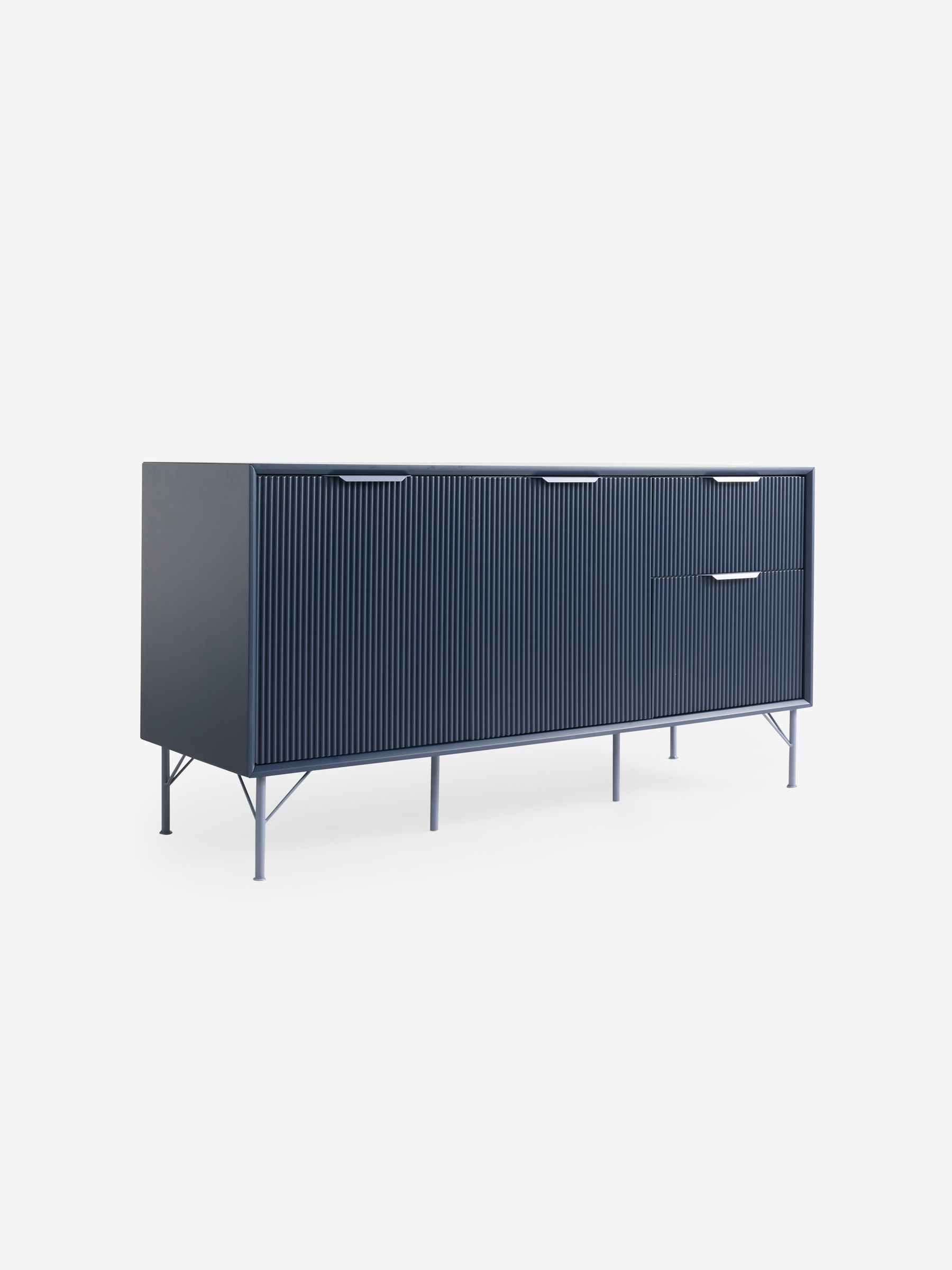 Elian Large Sideboard in Navy Blue - Image 6 of 6 Elian Large Sideboard in Navy Blue - Image 6 of 6