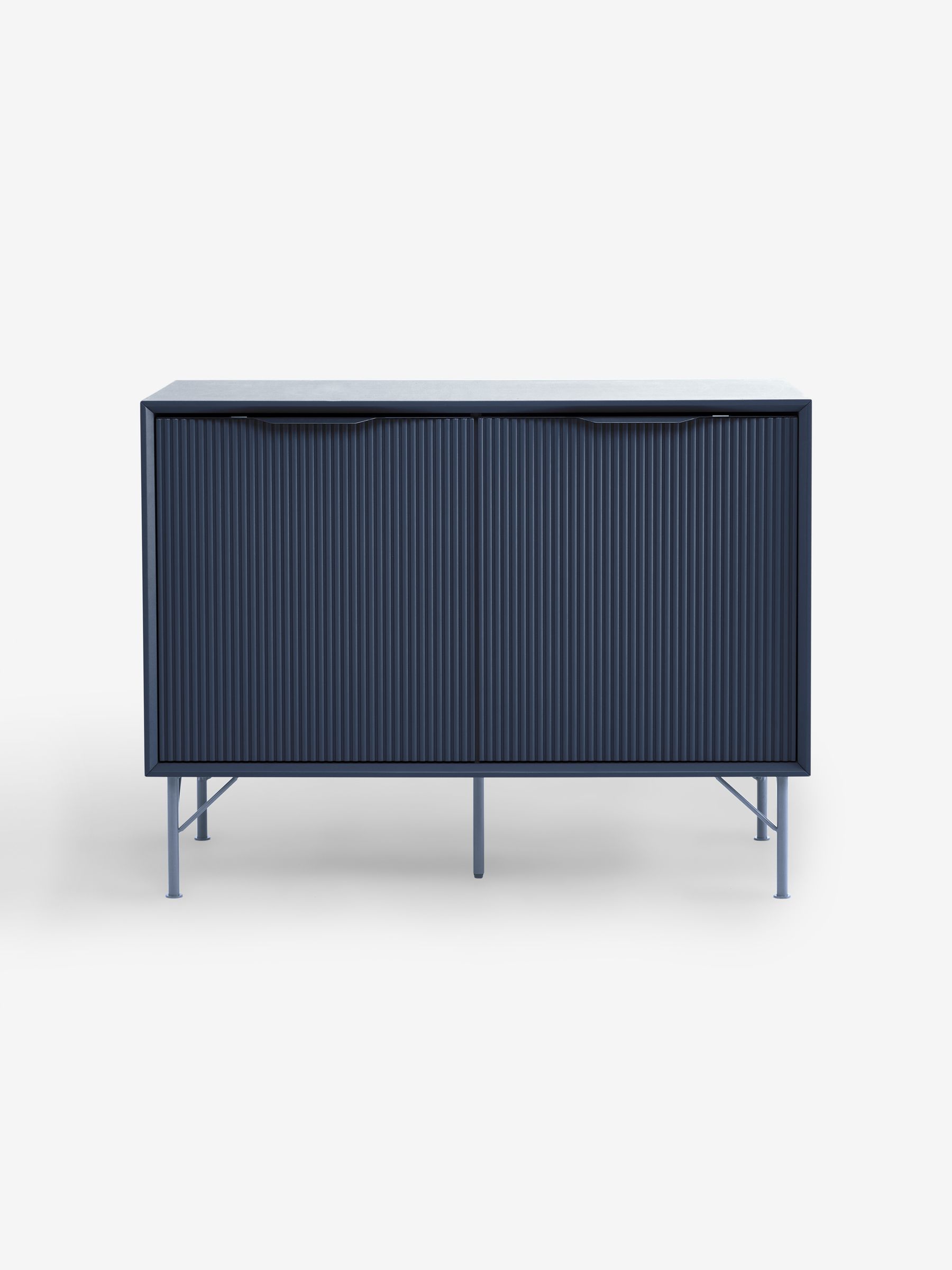 Elian Small Sideboard in Navy Blue - Image 5 of 5 Elian Small Sideboard in Navy Blue - Image 5 of 5