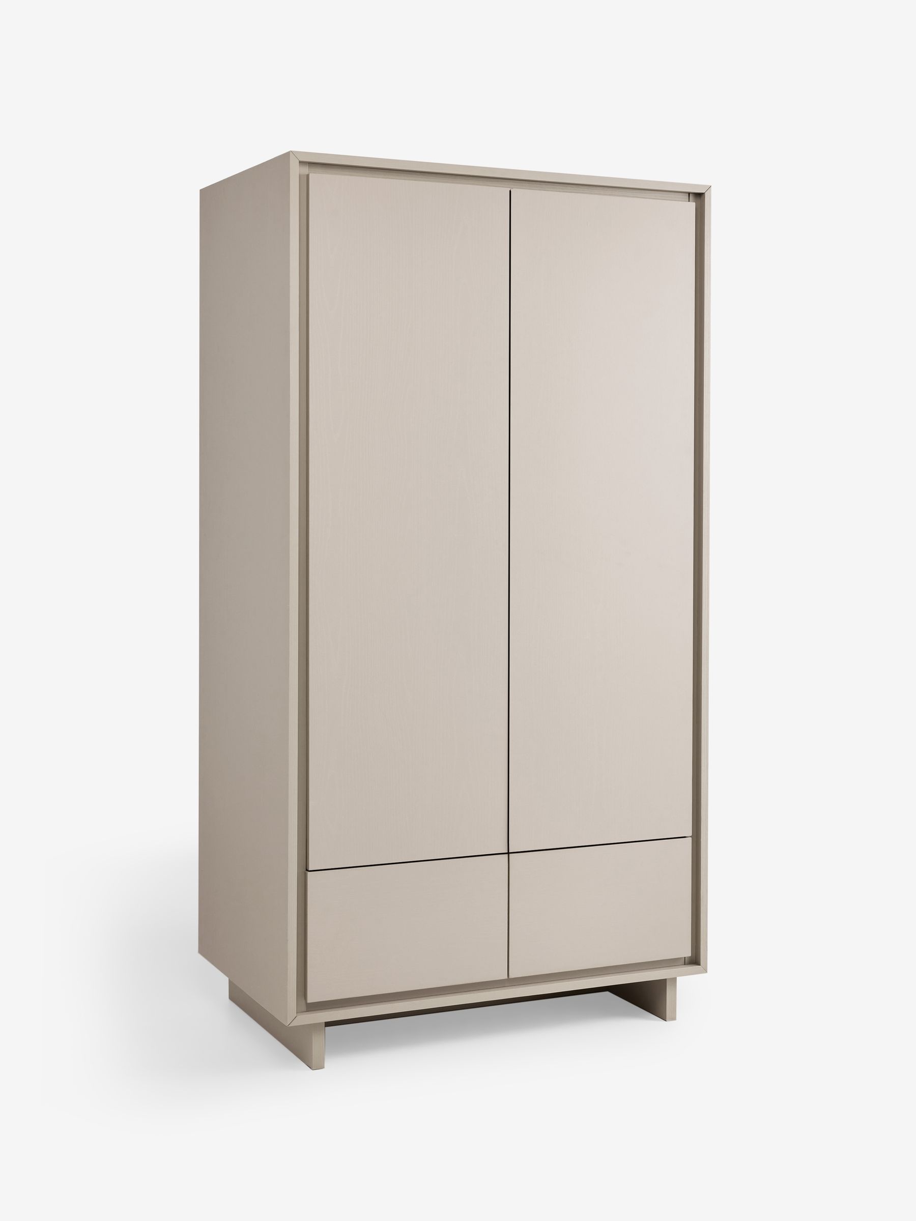 Kaci Double Wardrobe in Natural Greige Wood Effect - Image 4 of 5
