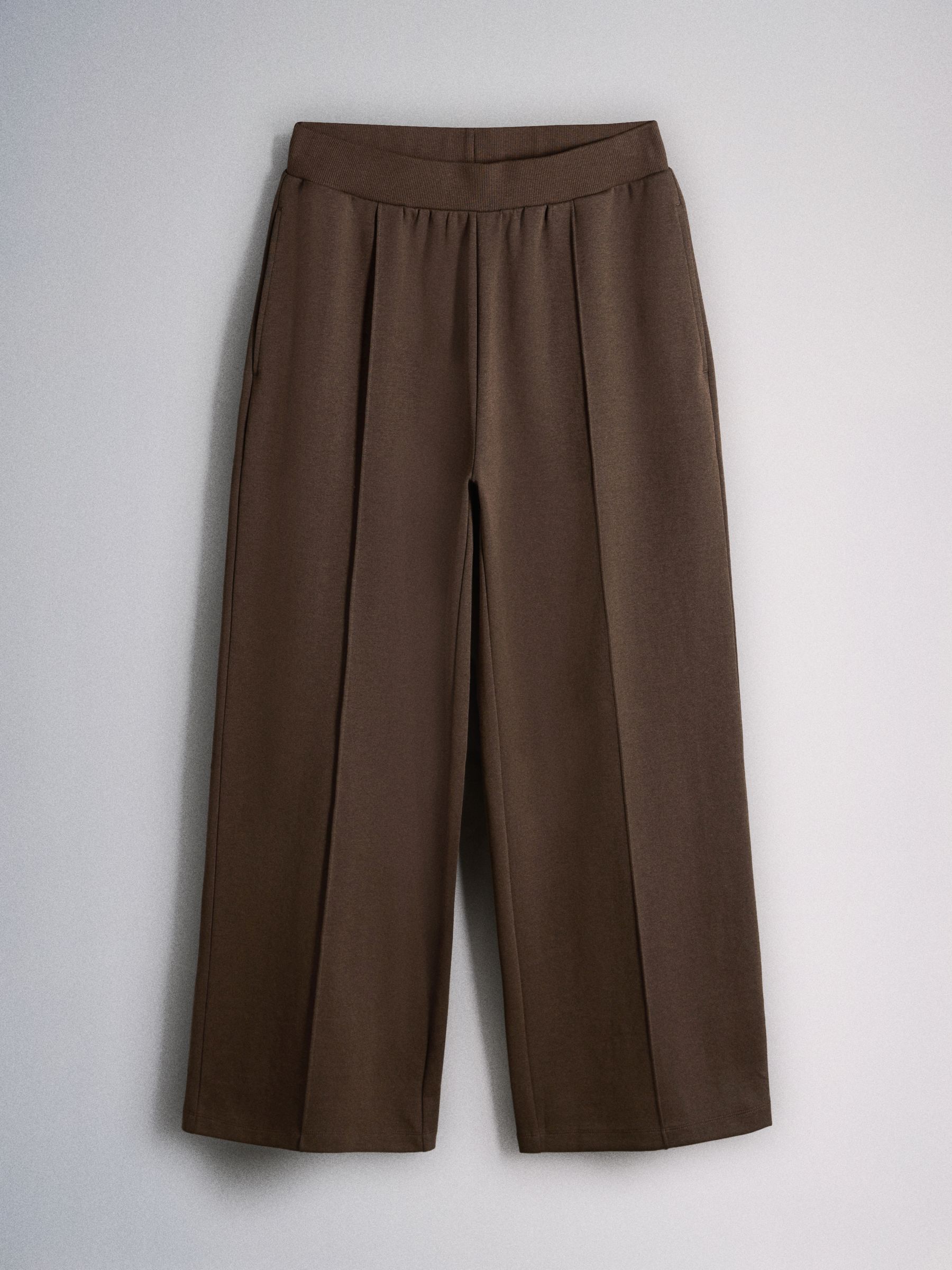 2 Pack Wide Leg Jogger Chocolate Brown/Cream - Image 4 of 6