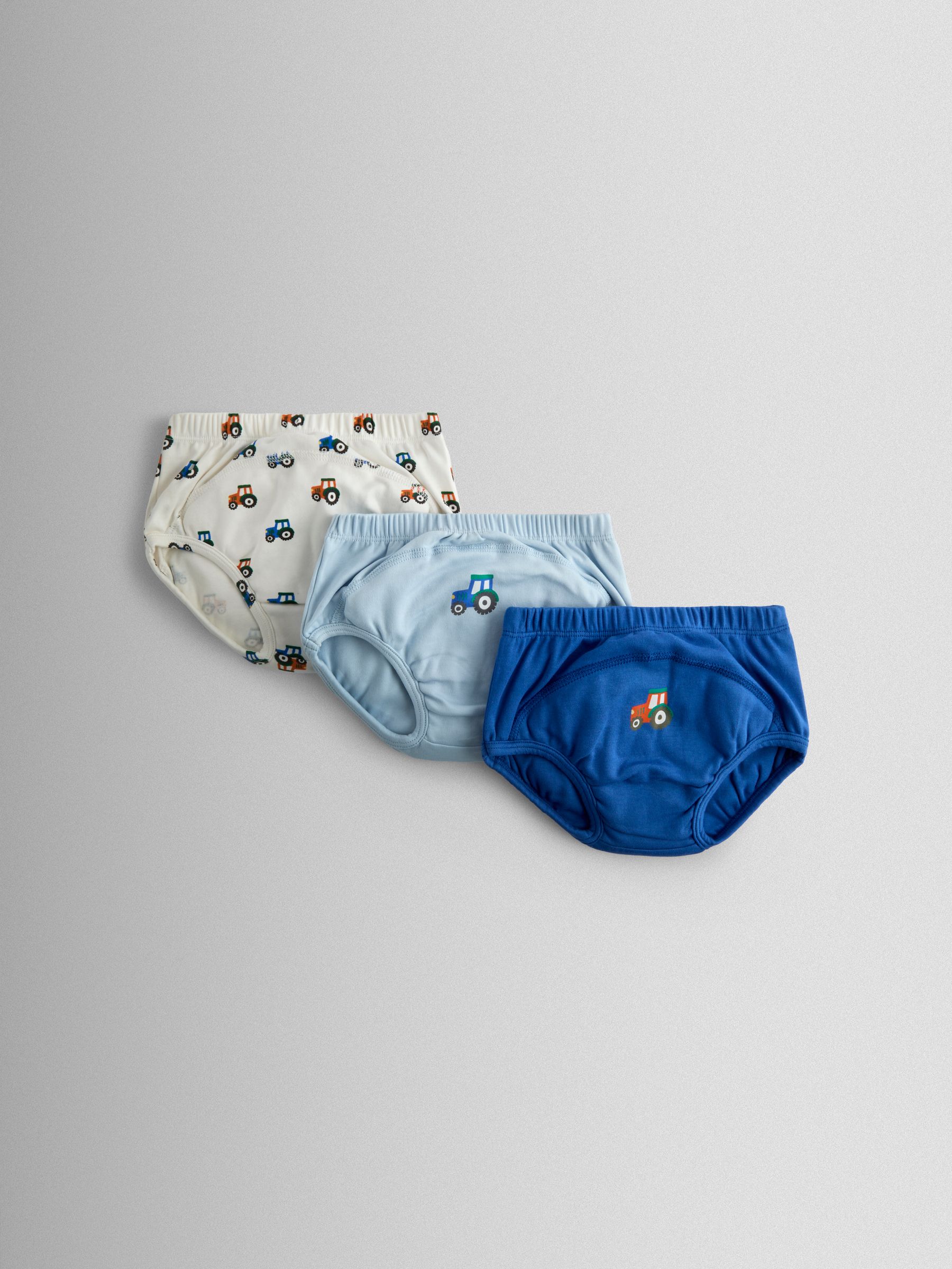 Blue 3-Pack Tractor Training Pants - Image 1 of 8