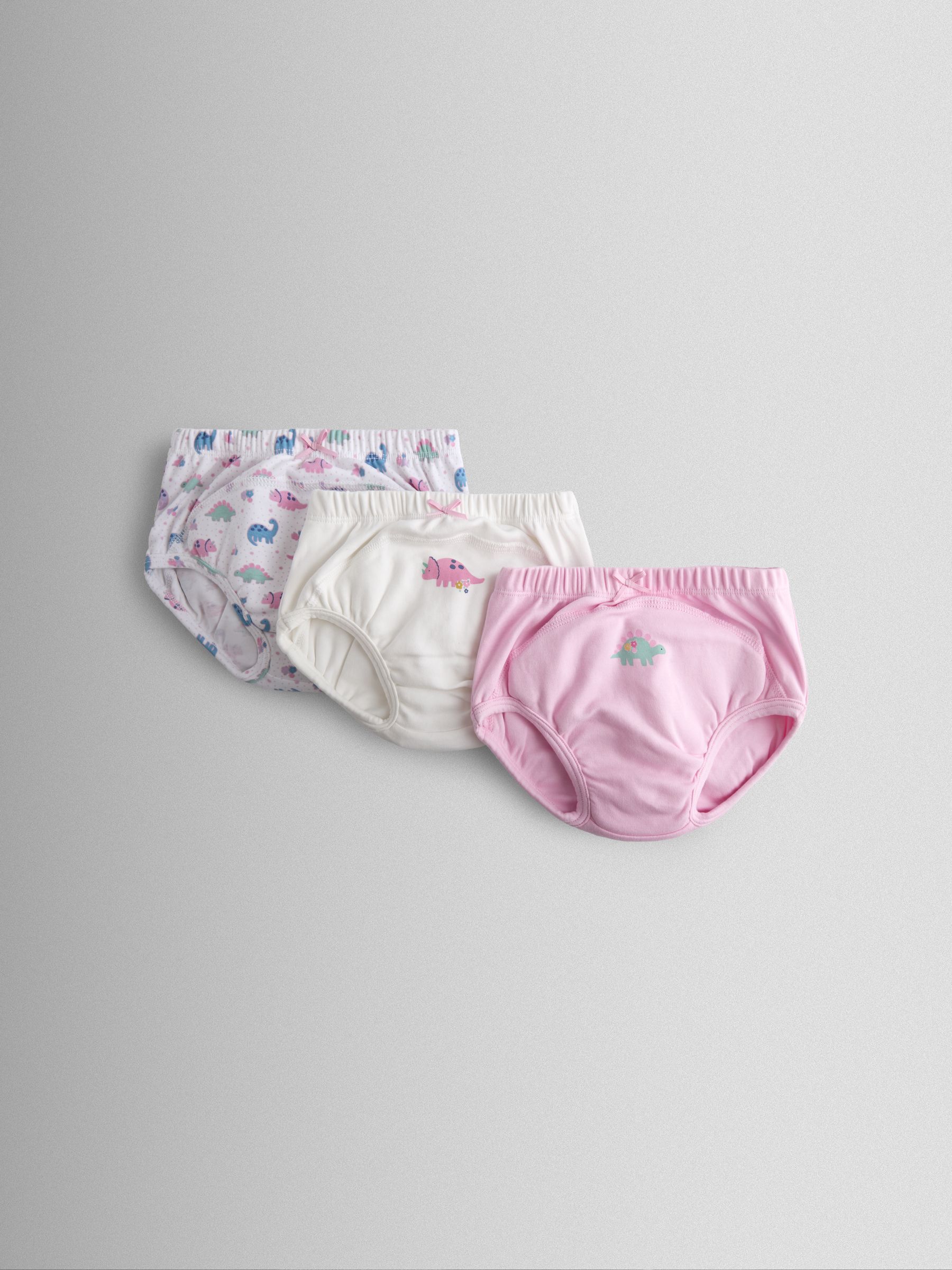 Pink Dinosaur 3-Pack Training Pants - Image 1 of 8