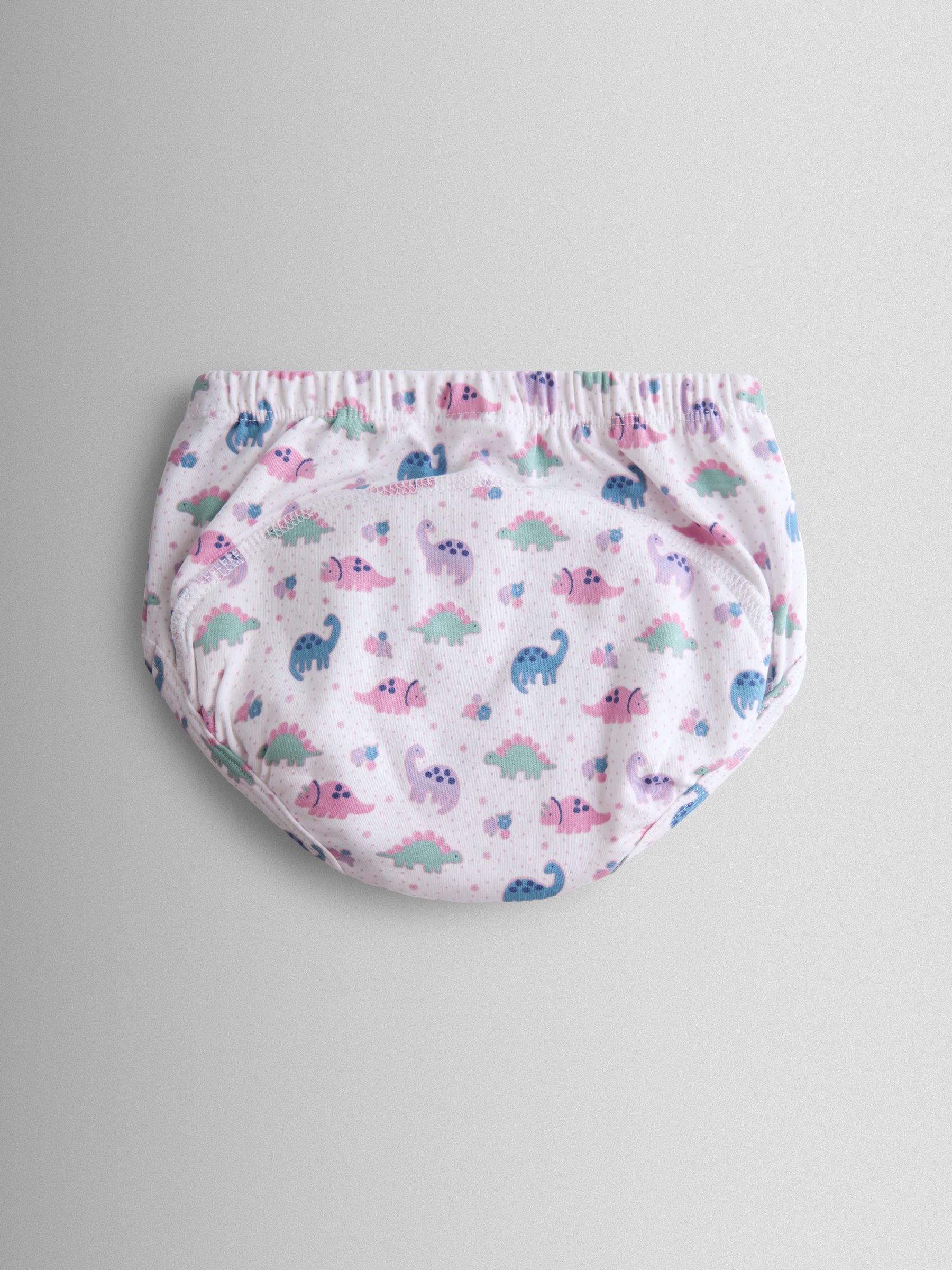 Pink Dinosaur 3-Pack Training Pants - Image 5 of 8