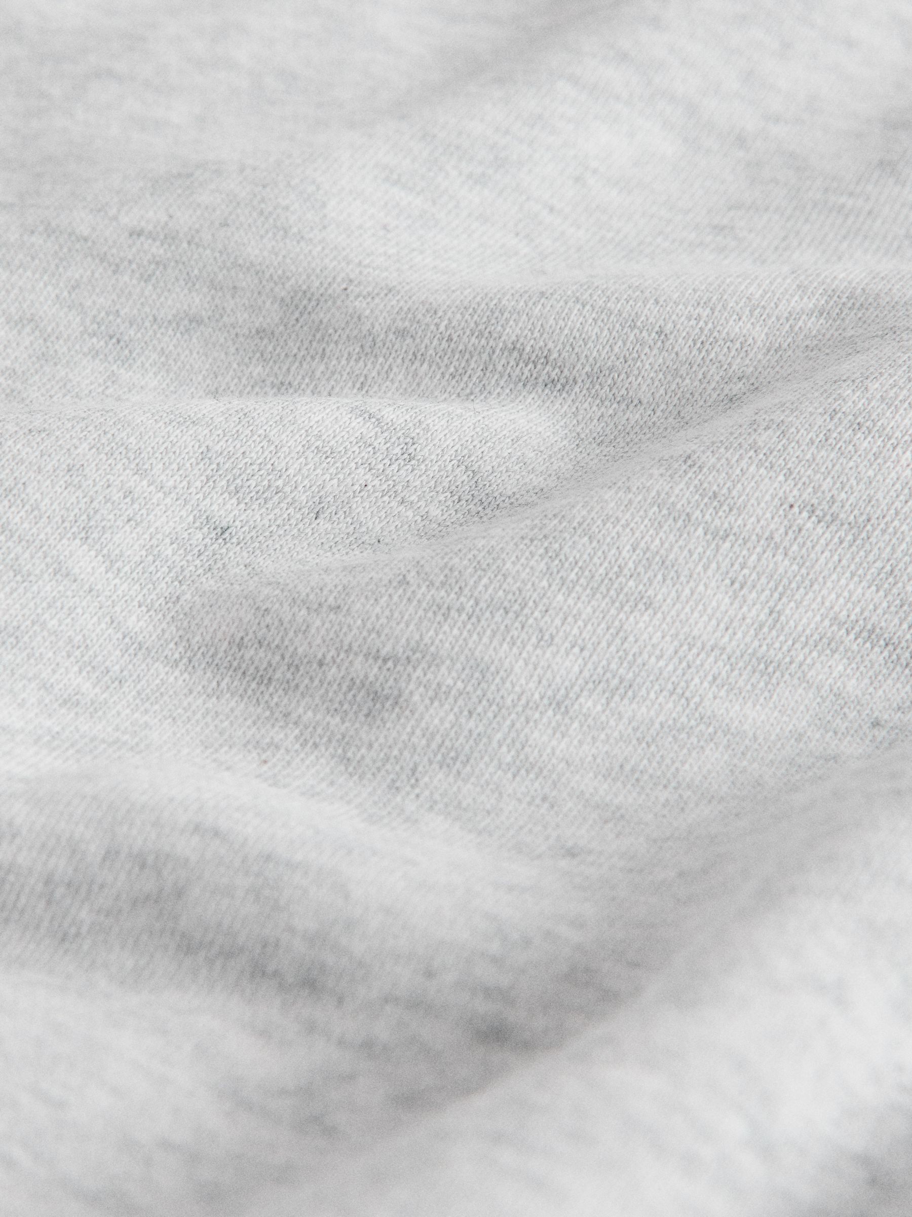 2 Pack Half Zip Funnel Neck Sweatshirts Black/Grey - Image 4 of 5