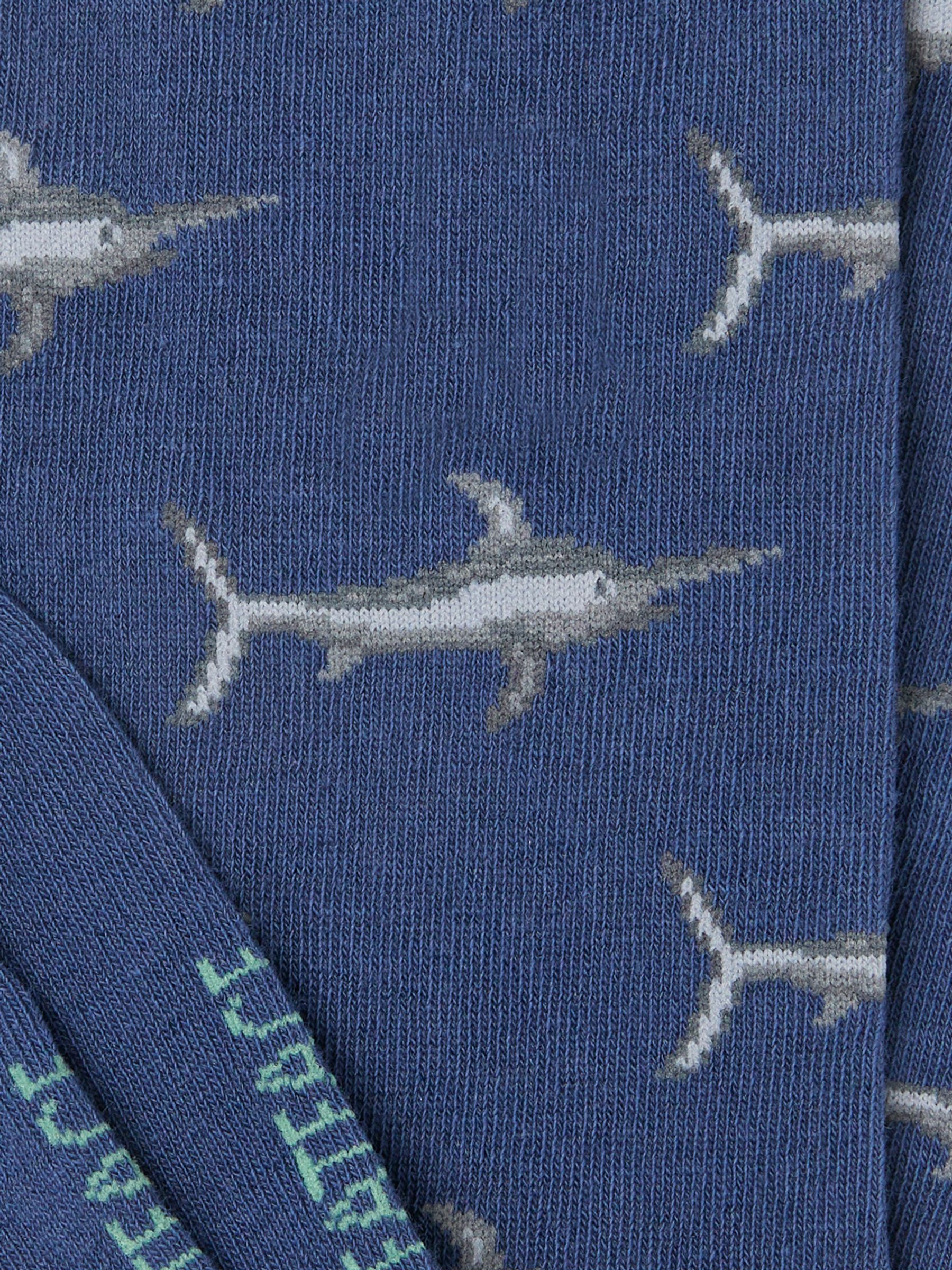 Blue Swordfish Socks - Image 2 of 2