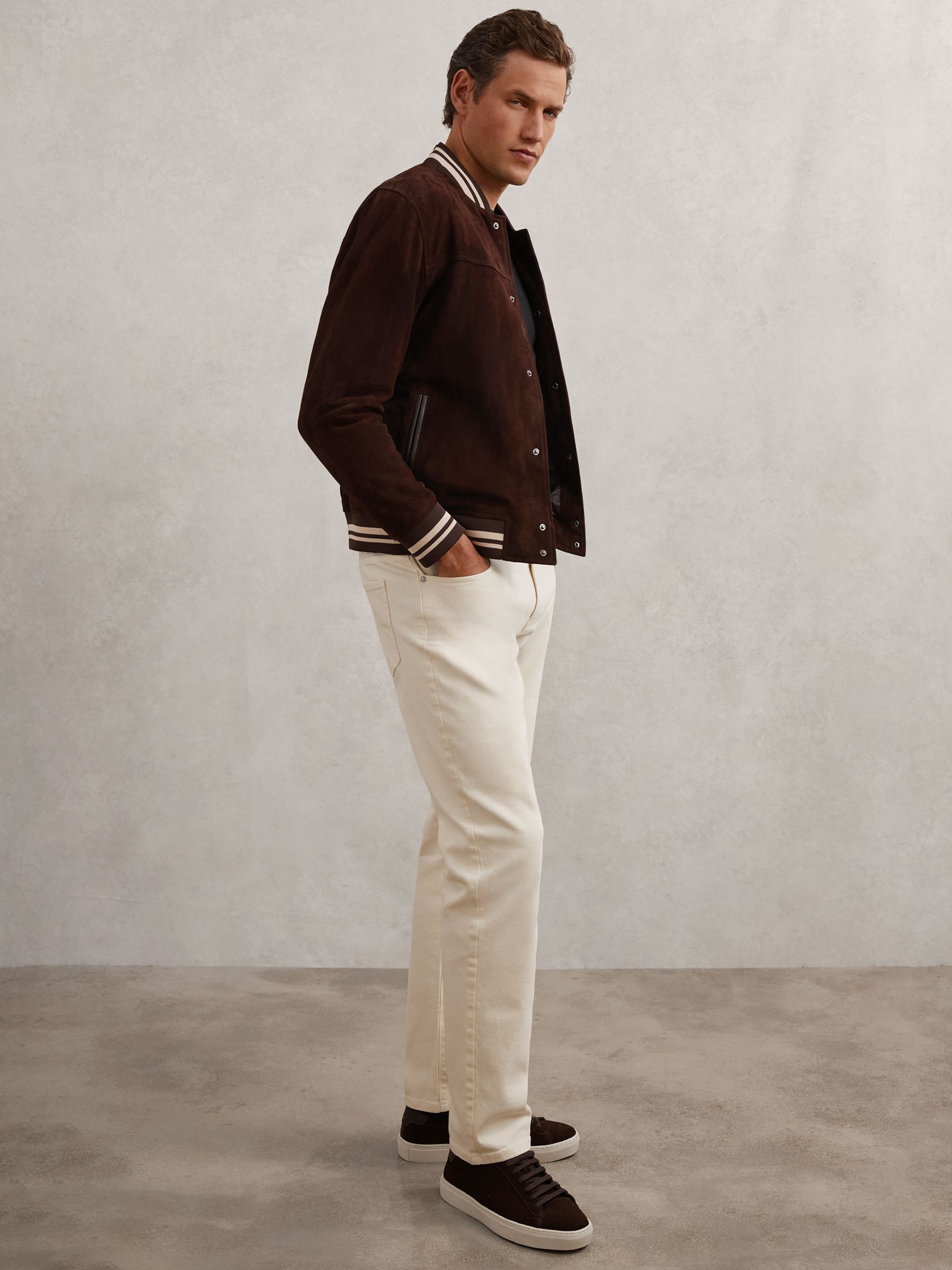 Jacket in Chocolate Brown - Image 5 of 8