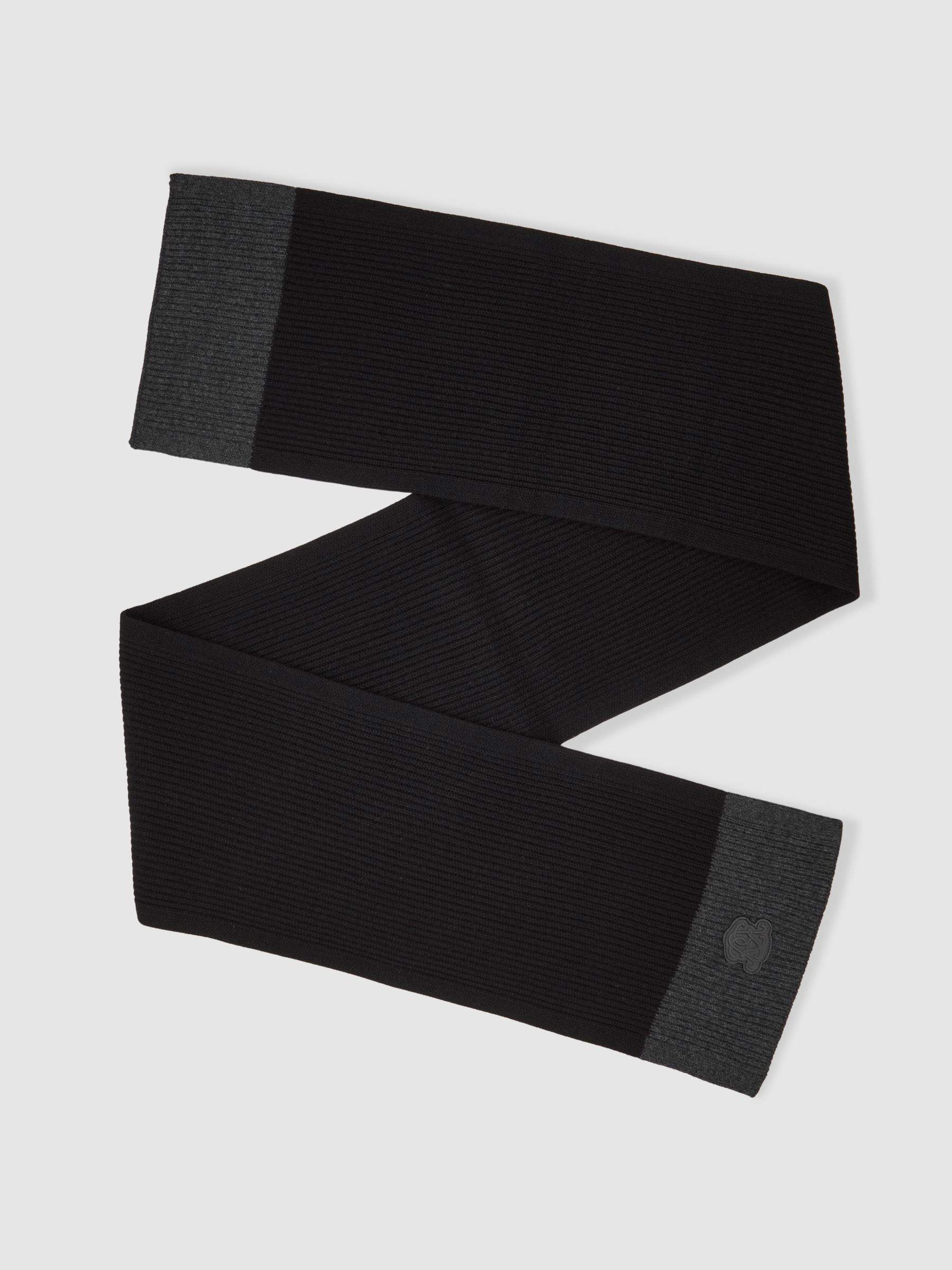 Scarf in Black - Image 2 of 5