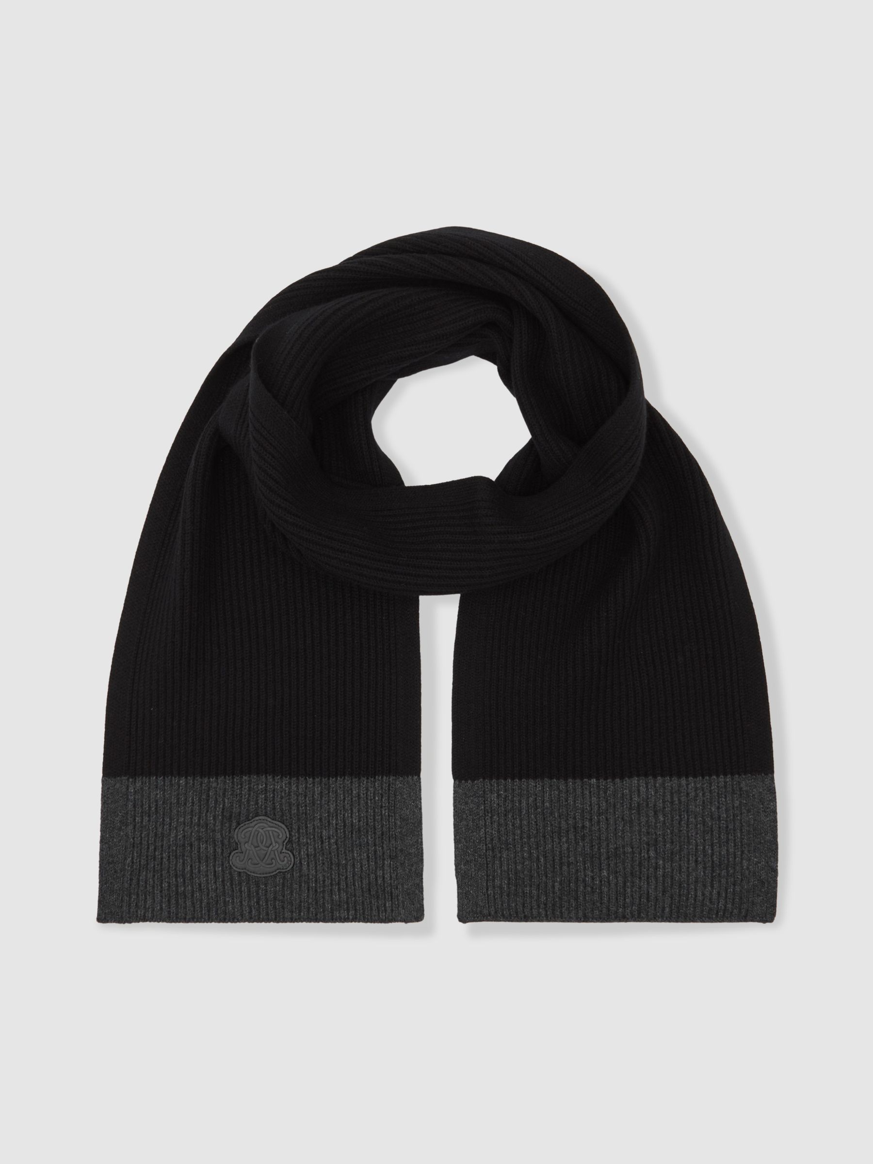 Scarf in Black - Image 3 of 5