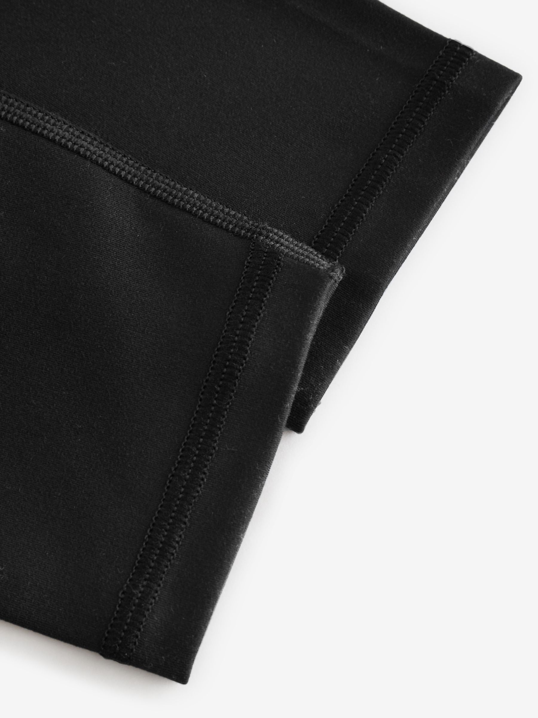 Black 7/8 Length High Waisted Leggings - Image 10 of 10