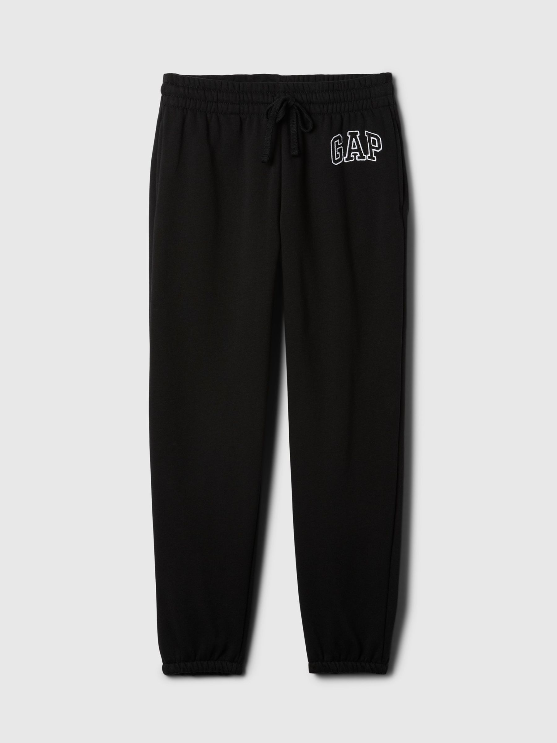 Jet Black Logo Fleece Joggers - Image 4 of 4