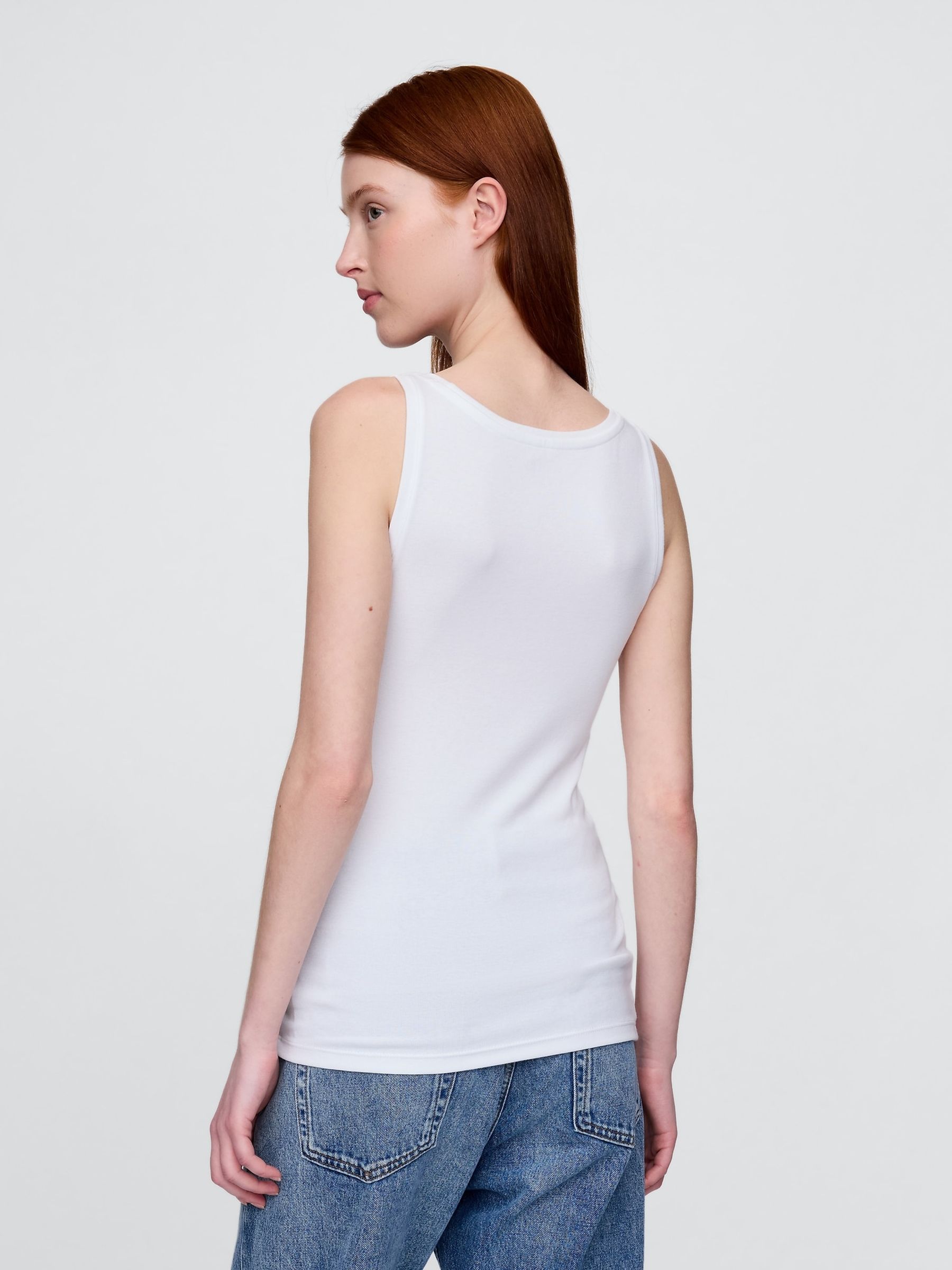 White Modern Vest - Image 2 of 4