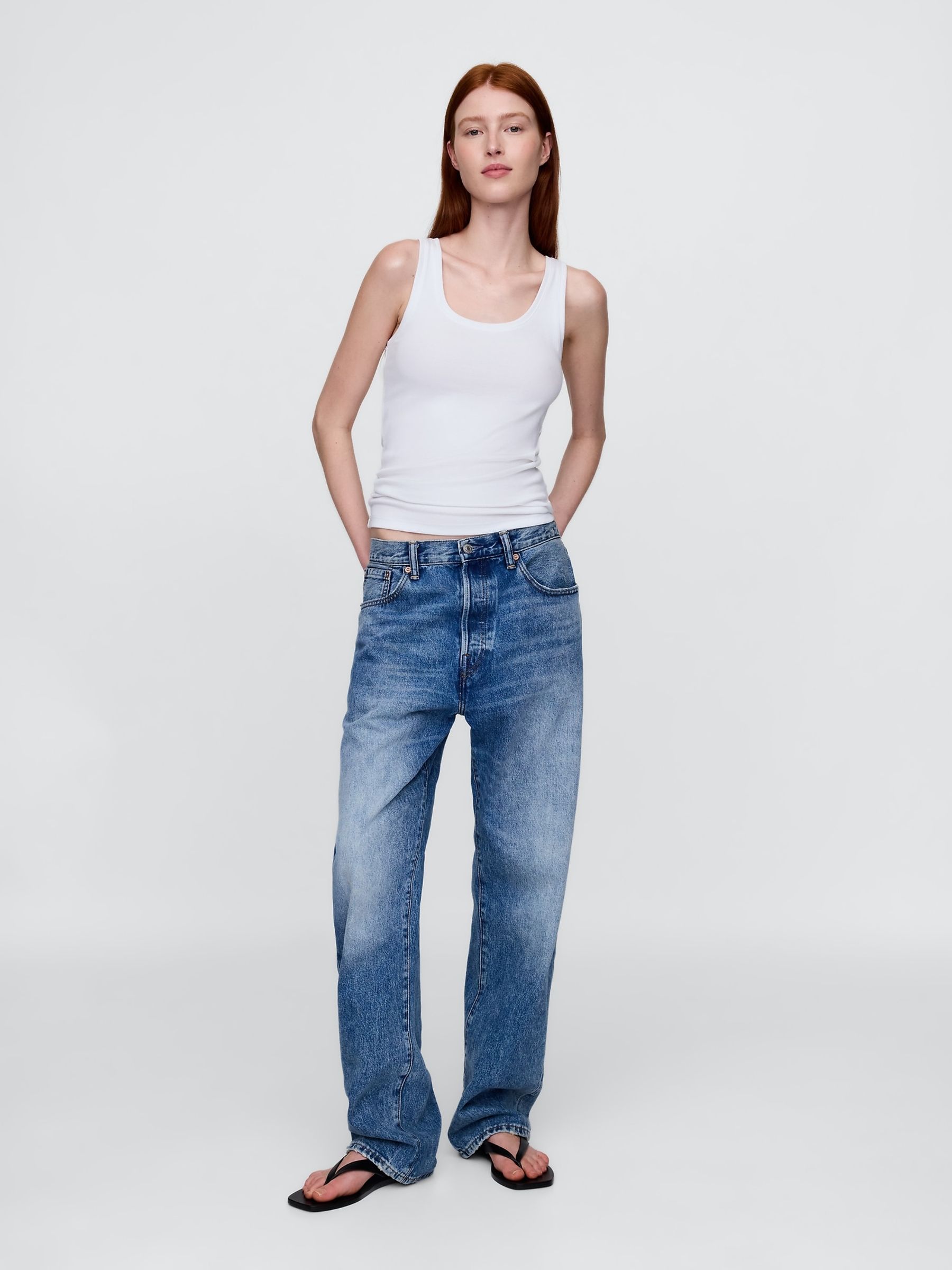 White Modern Vest - Image 3 of 4