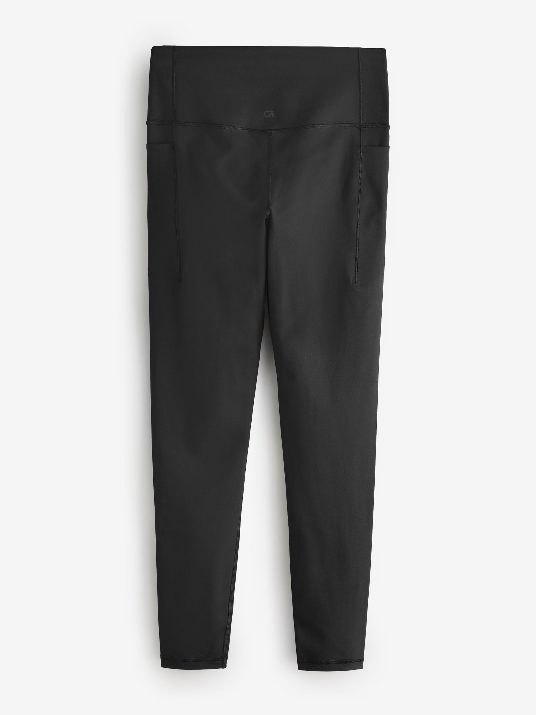Jet Black Sky High Waisted Power Flare Leggings - Image 2 of 5