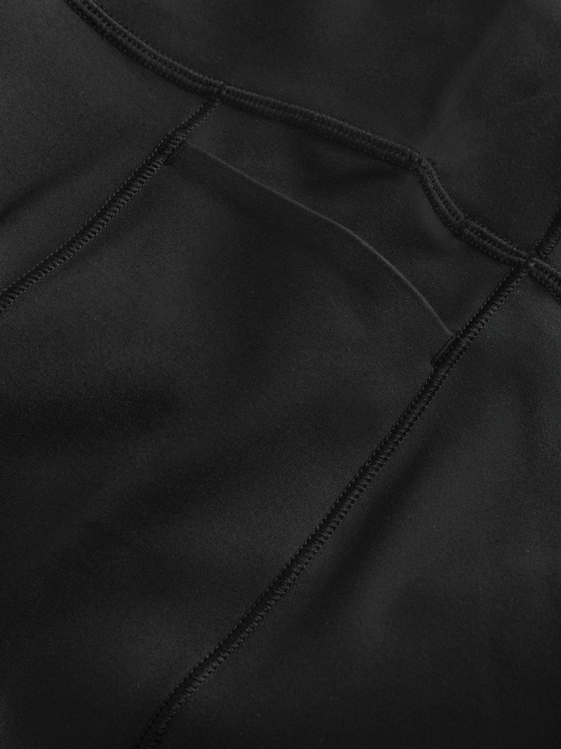 Black Full Length High Waisted Leggings - Image 9 of 9