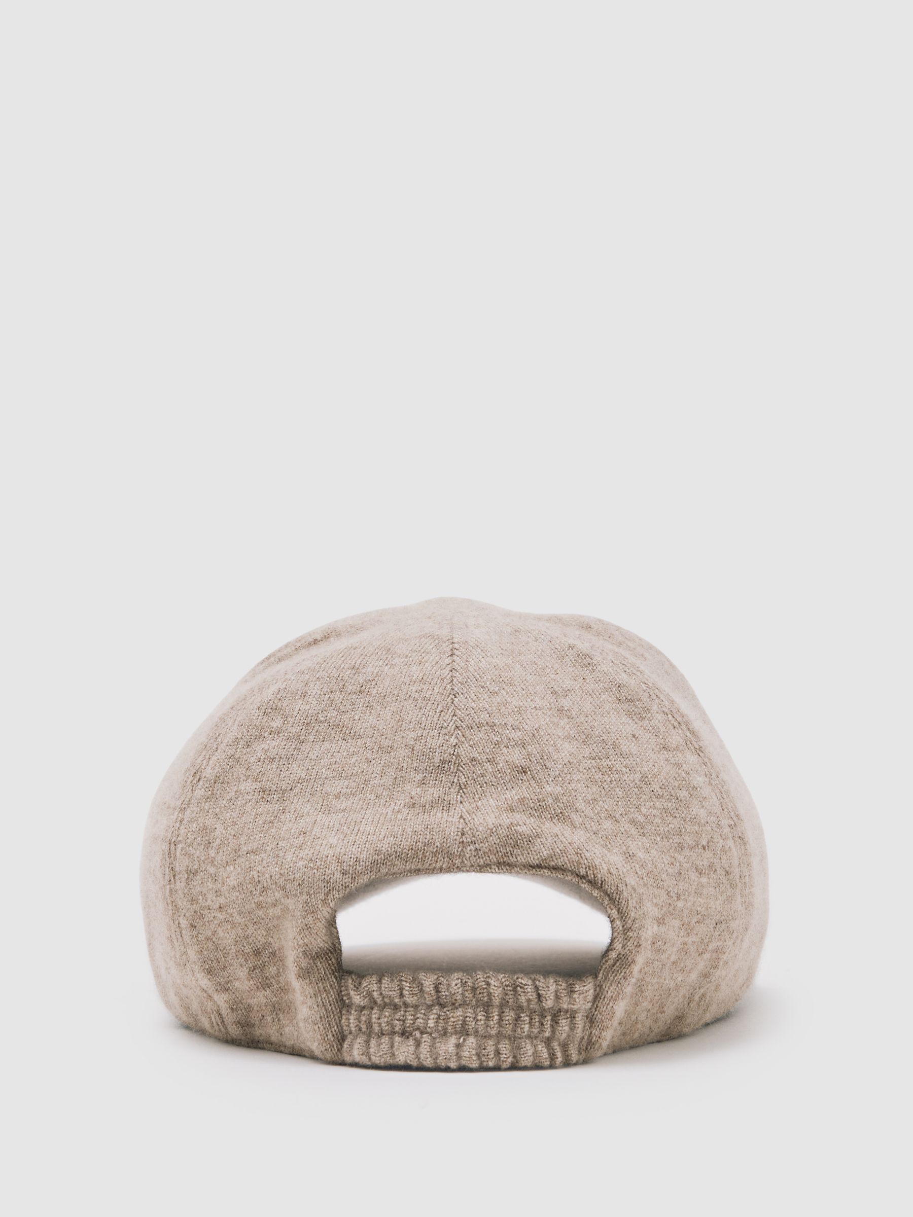 Atelier 100% Cashmere Cap in Oatmeal Melange - image 2