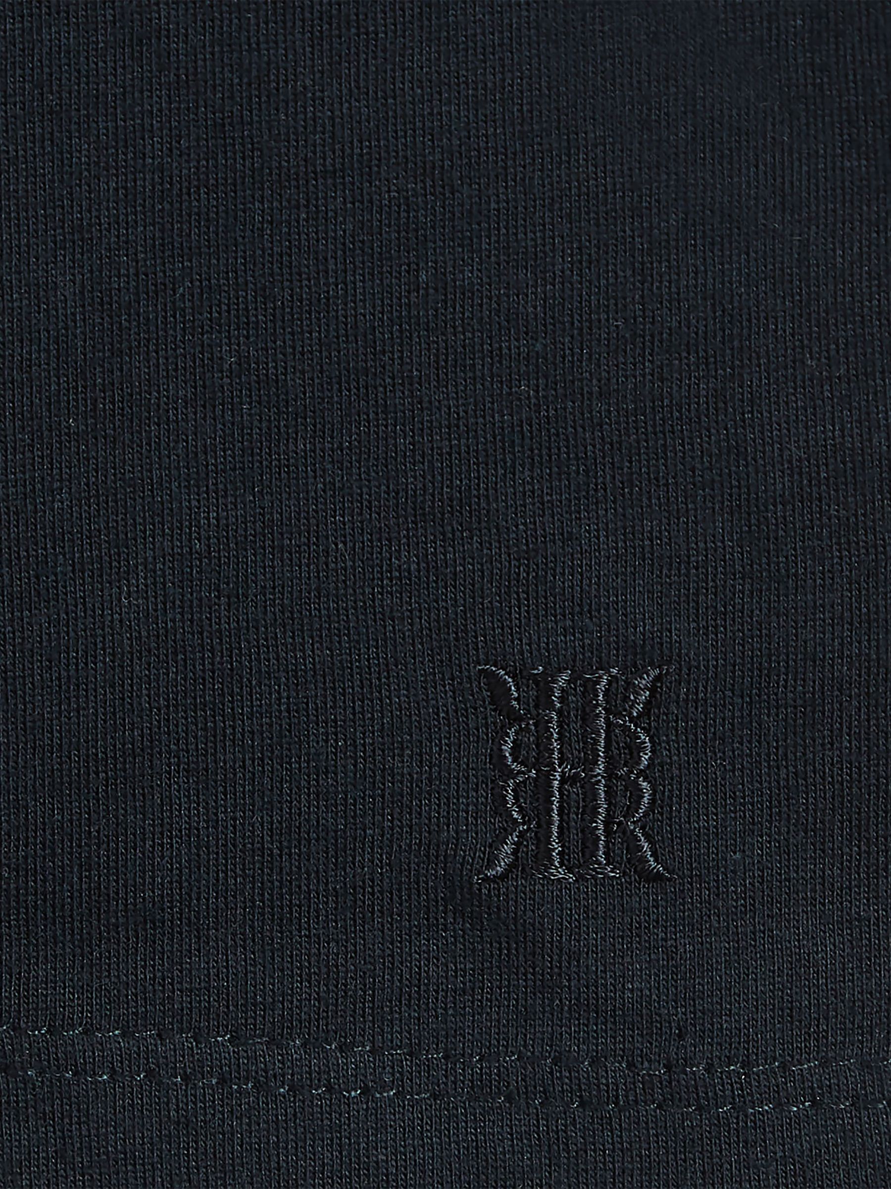9-13 yrs Crew Neck T-Shirt in Navy - Image 4 of 4