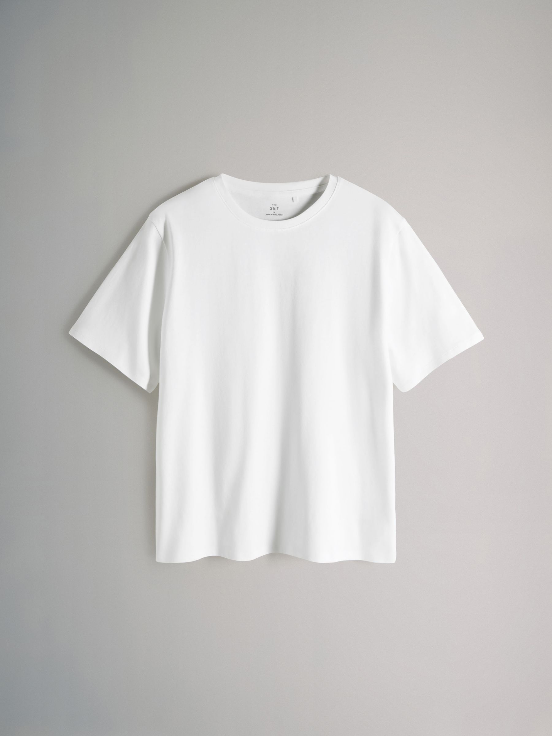 7 Pack Short Sleeve T-Shirts Black/Chocolate Brown/Neutrals/White - Image 2 of 10