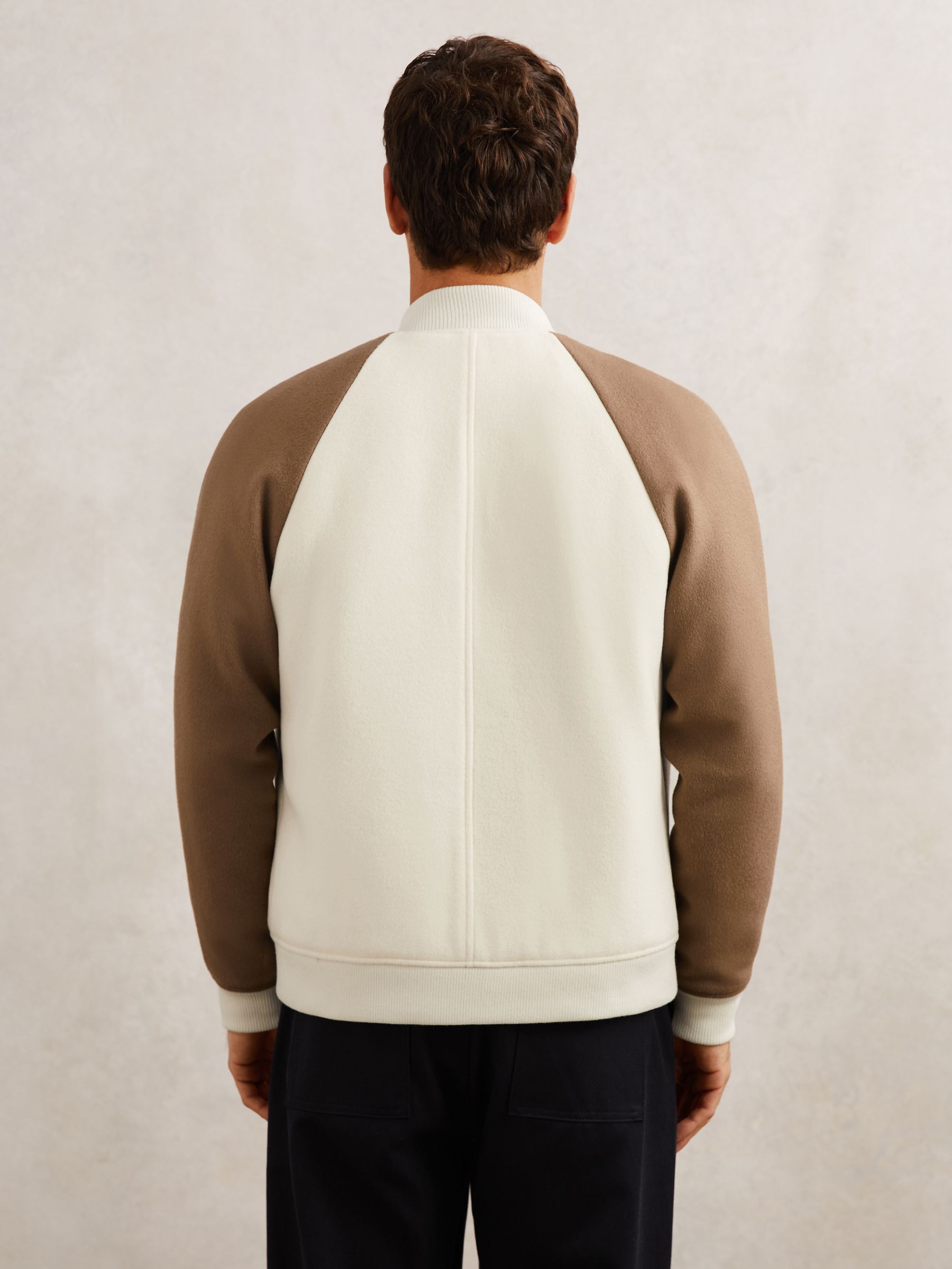 Jacket in Off White/Oatmeal - Image 7 of 8