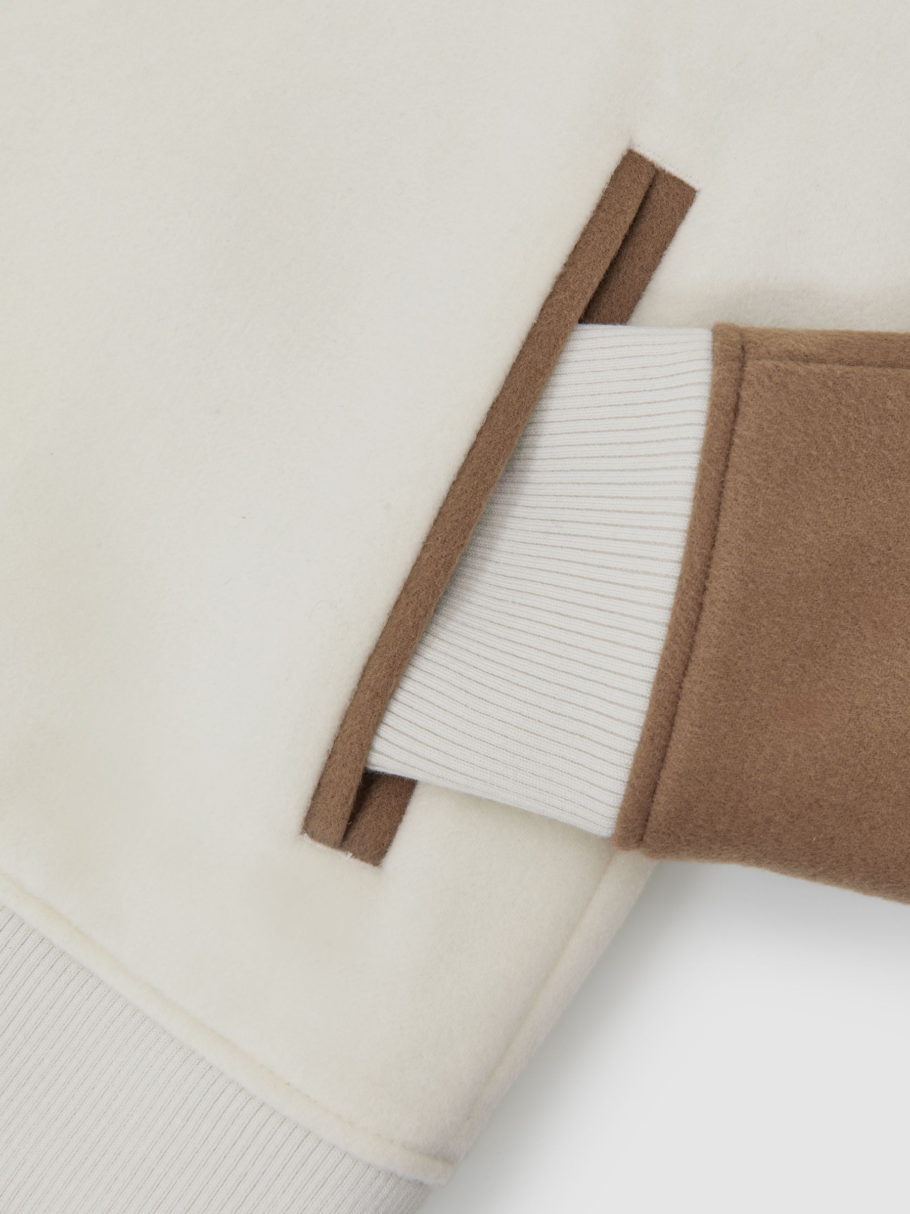 Jacket in Off White/Oatmeal - Image 8 of 8