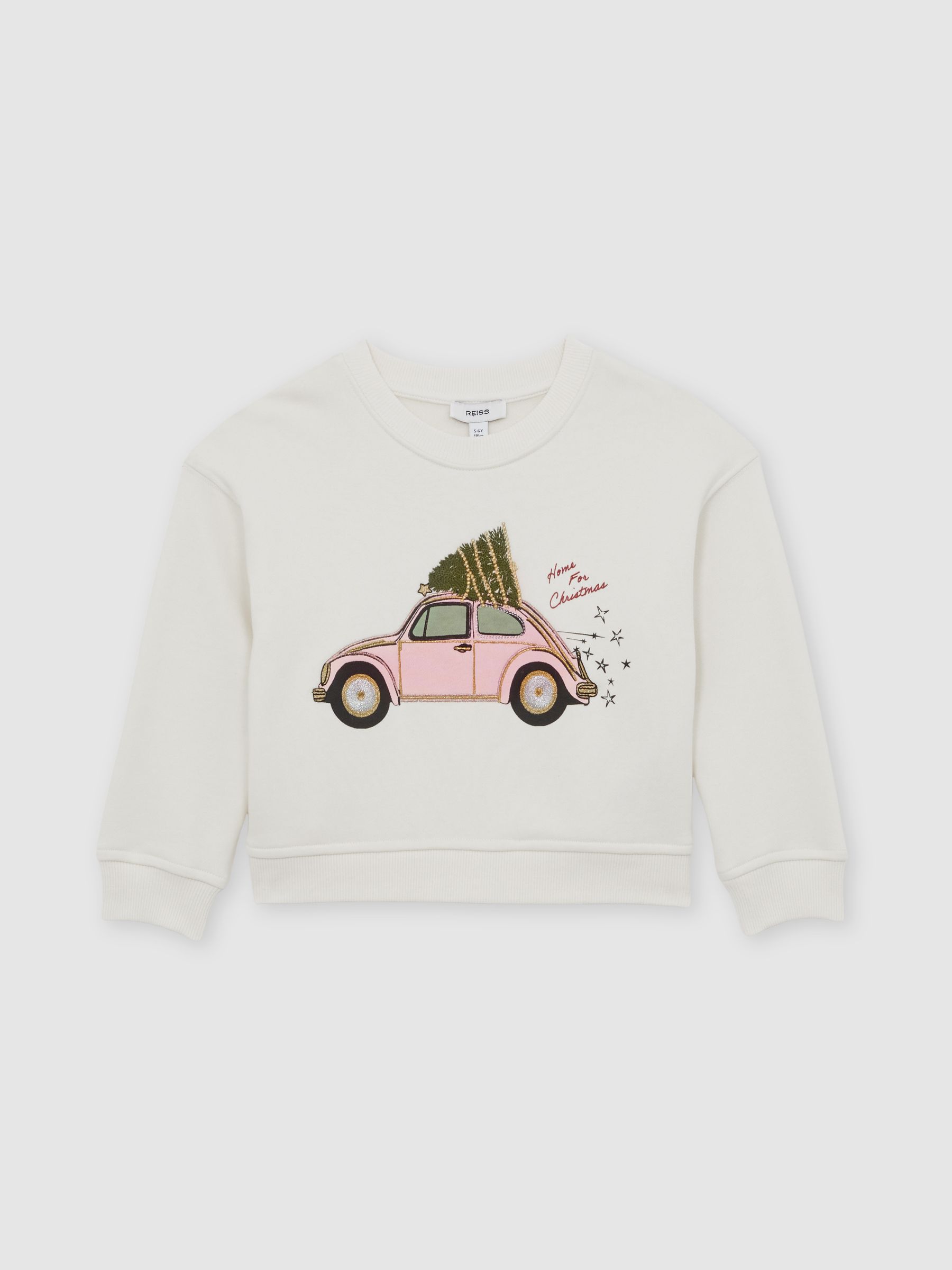 Sweatshirt in Ivory - Image 2 of 5