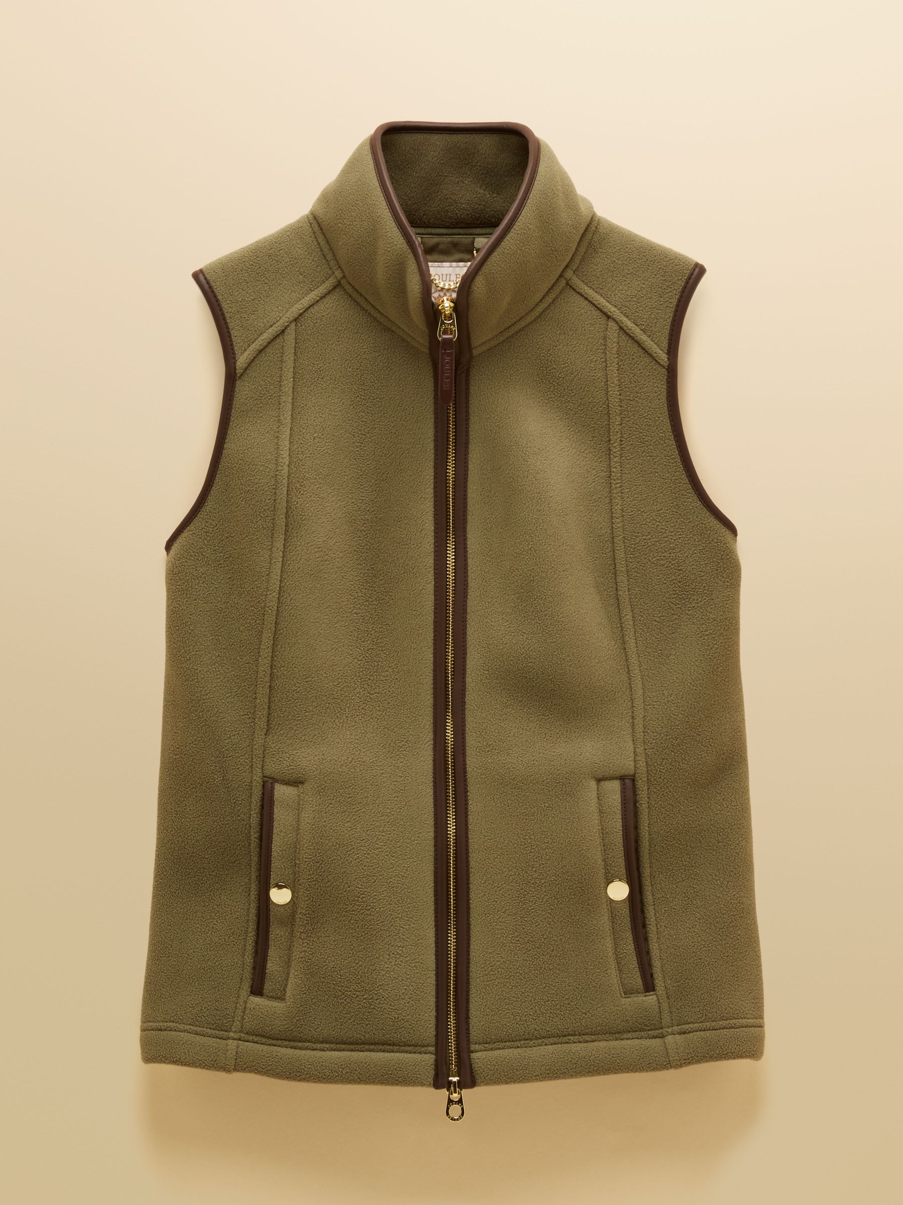 Heritage Light Green Regular Fleece Gilet - Image 11 of 11