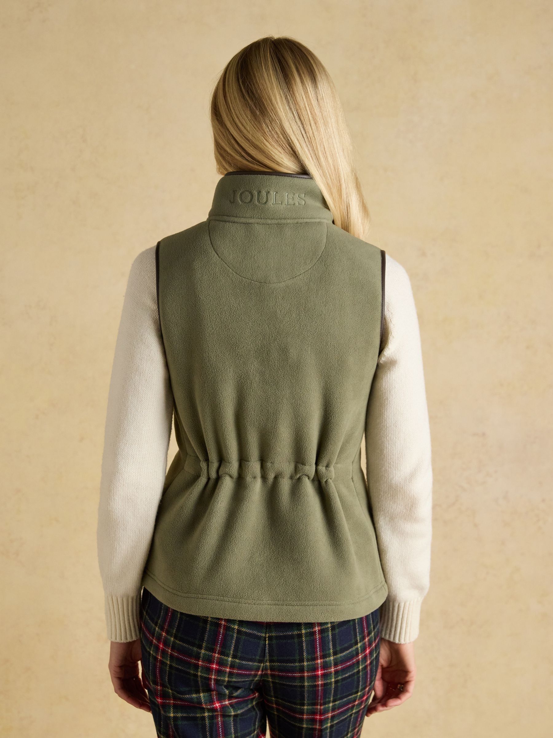 Heritage Light Green Fleece Gilet - Image 2 of 10